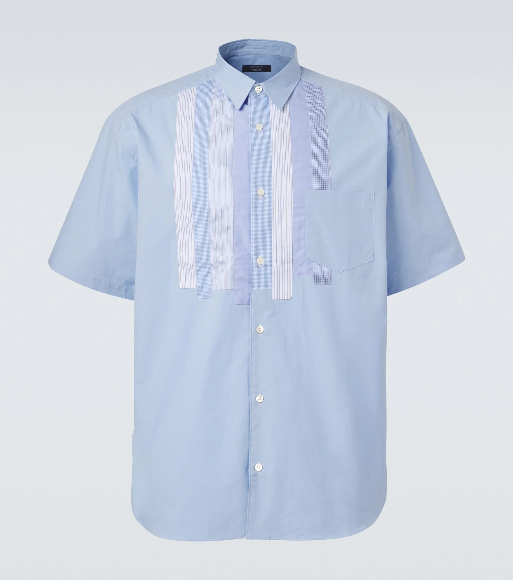 Cotton poplin shirt - 1
