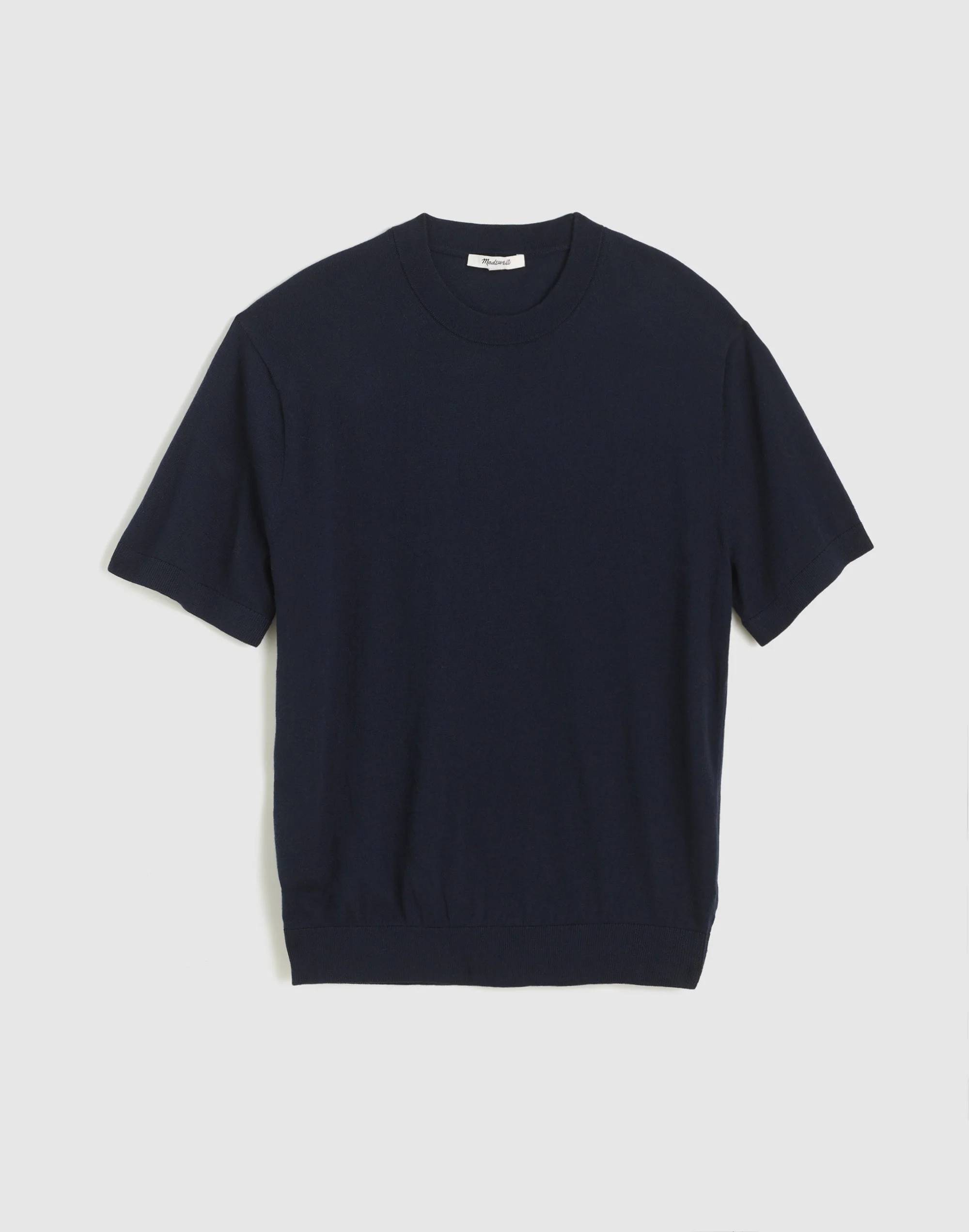 Crewneck Sweater Tee in Everyday Cotton - 1