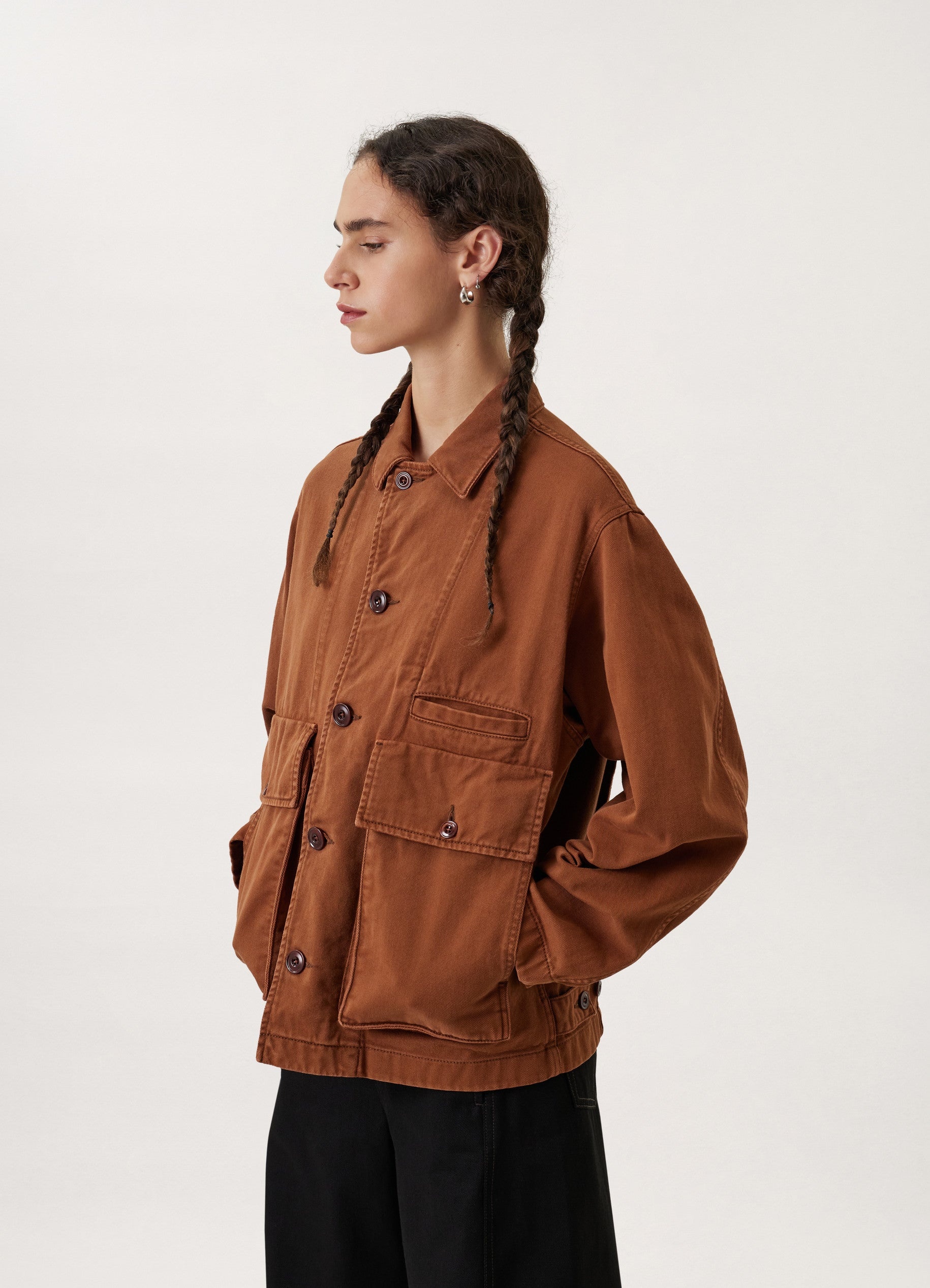 BOXY JACKET
GARMENT DYED DENIM - 6