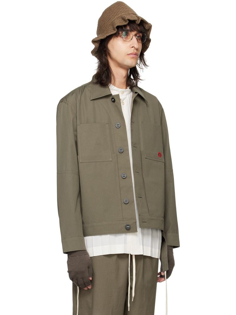 Khaki Circle Jacket 2