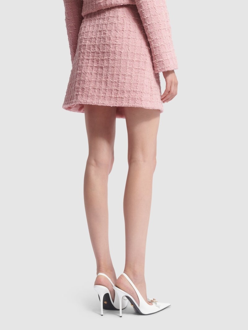 Tweed mini skirt - 3