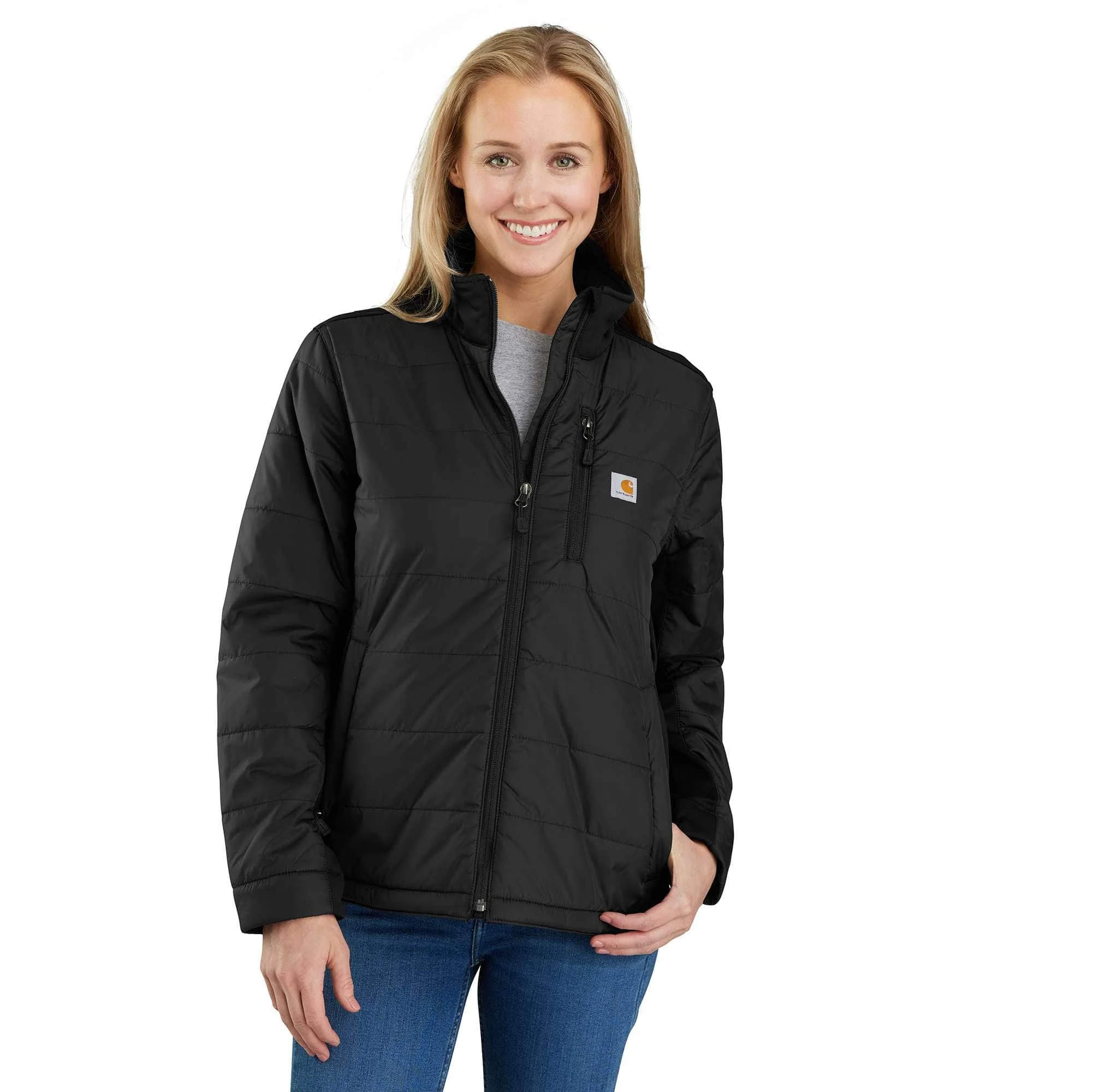 Women's Lightweight Puffer Jacket - Relaxed Fit - Insulated - 2 Warmer Rating - 1