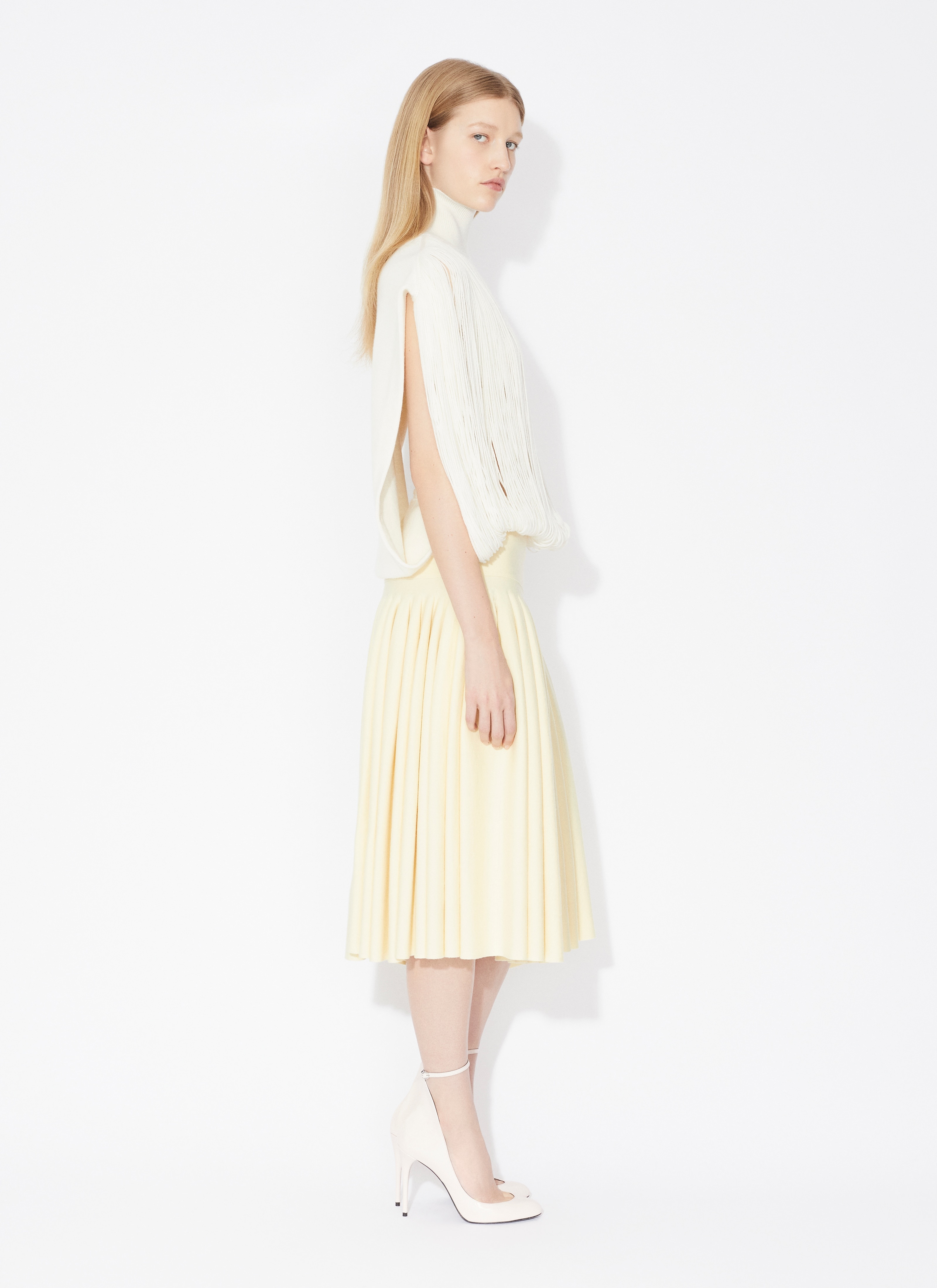KNITTED FRINGE JUMPER - 5