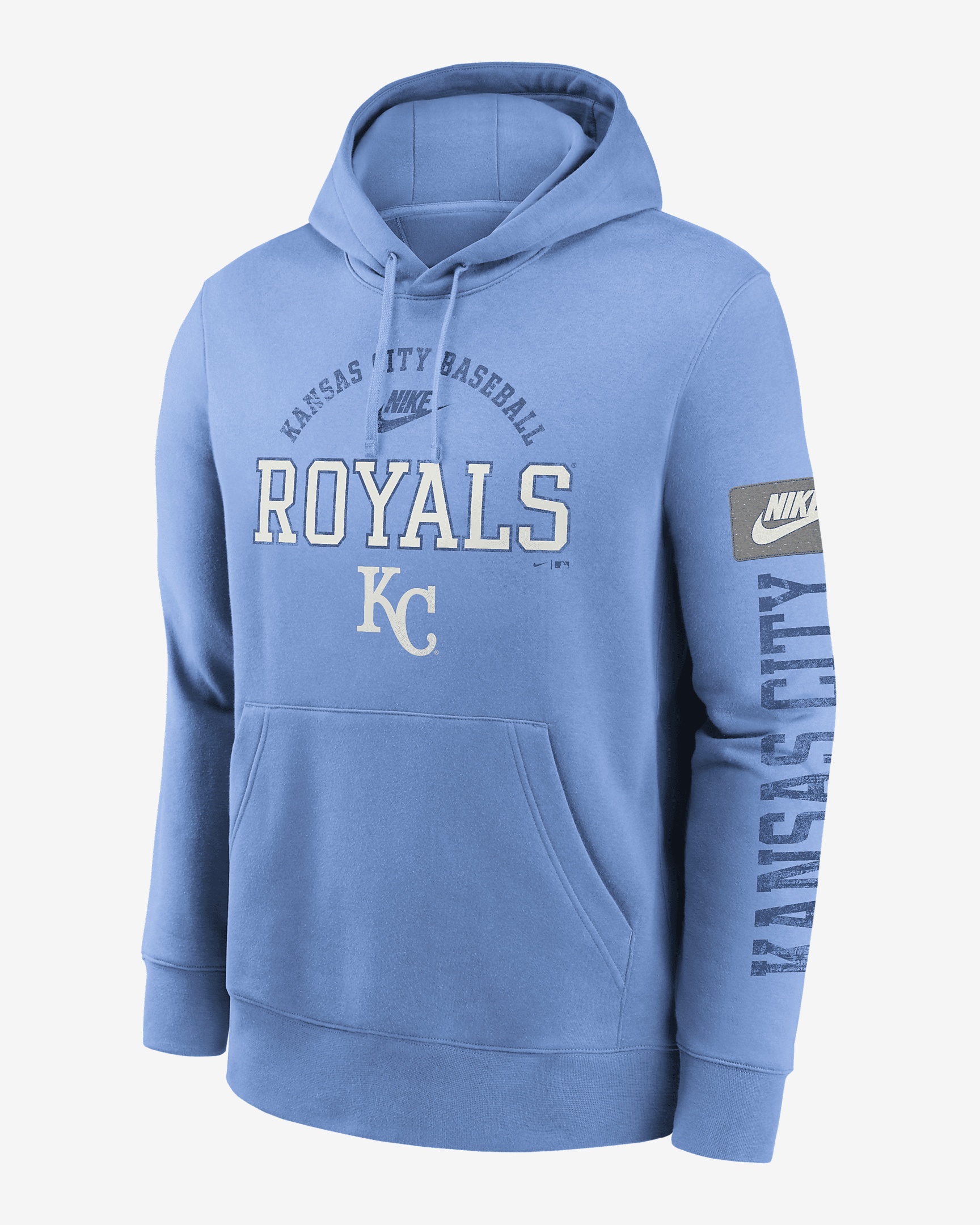 Kansas City Royals Cooperstown Splitter Club Men’s Nike Men's MLB Pullover Hoodie - 1