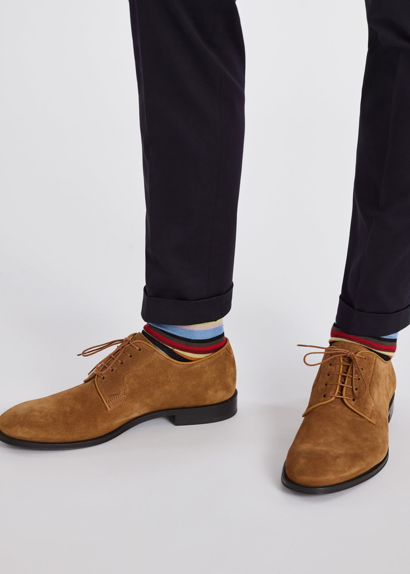 Suede 'Chester' Flexible Travel Shoes 6