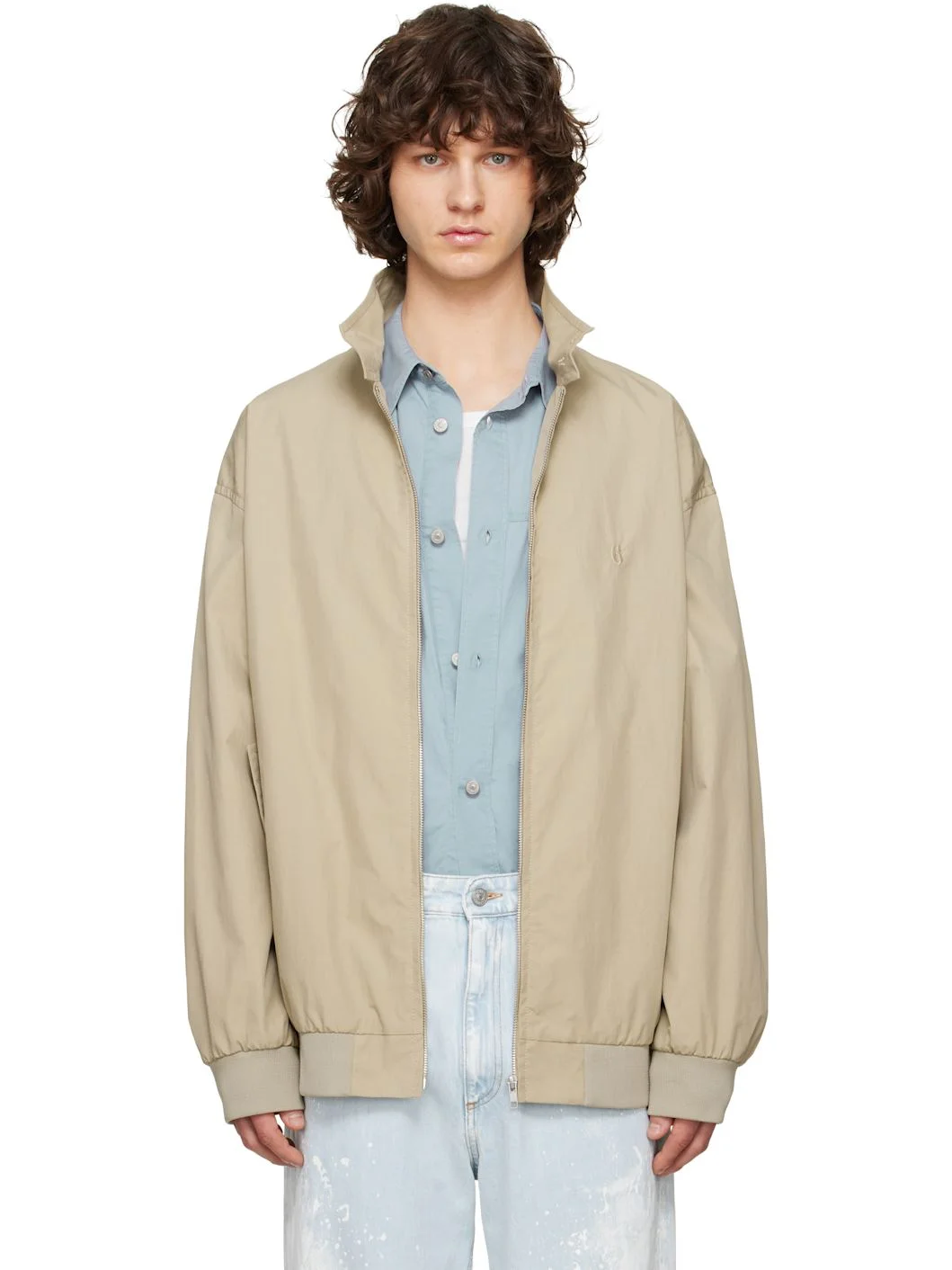 Beige Sports Jacket - 1
