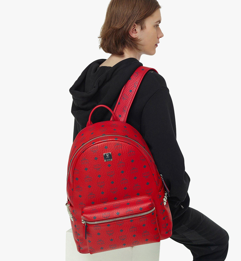MCM Stark Side Studs Backpack in Visetos outlook