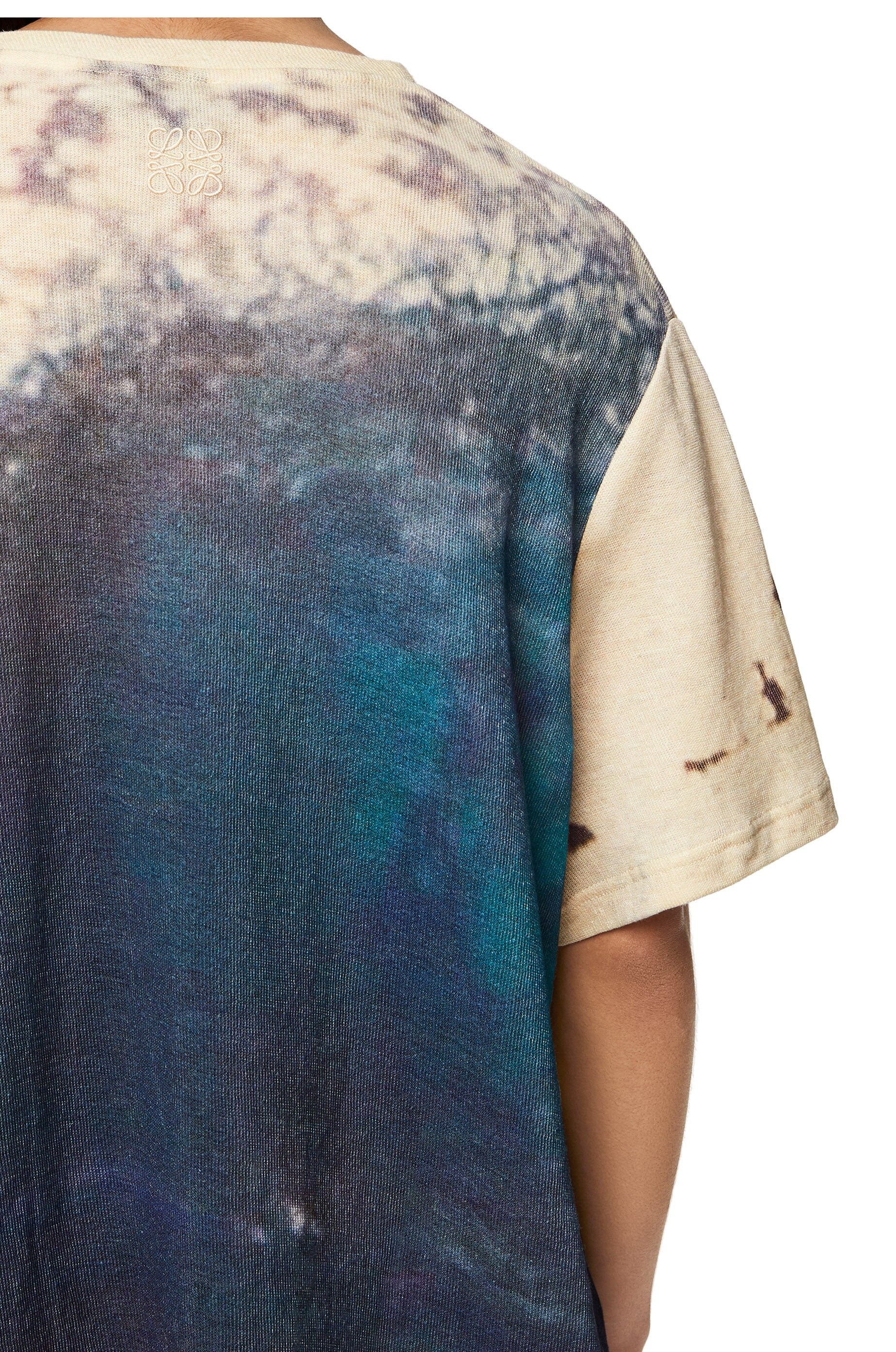 All-over surf print T-shirt in cotton - 5
