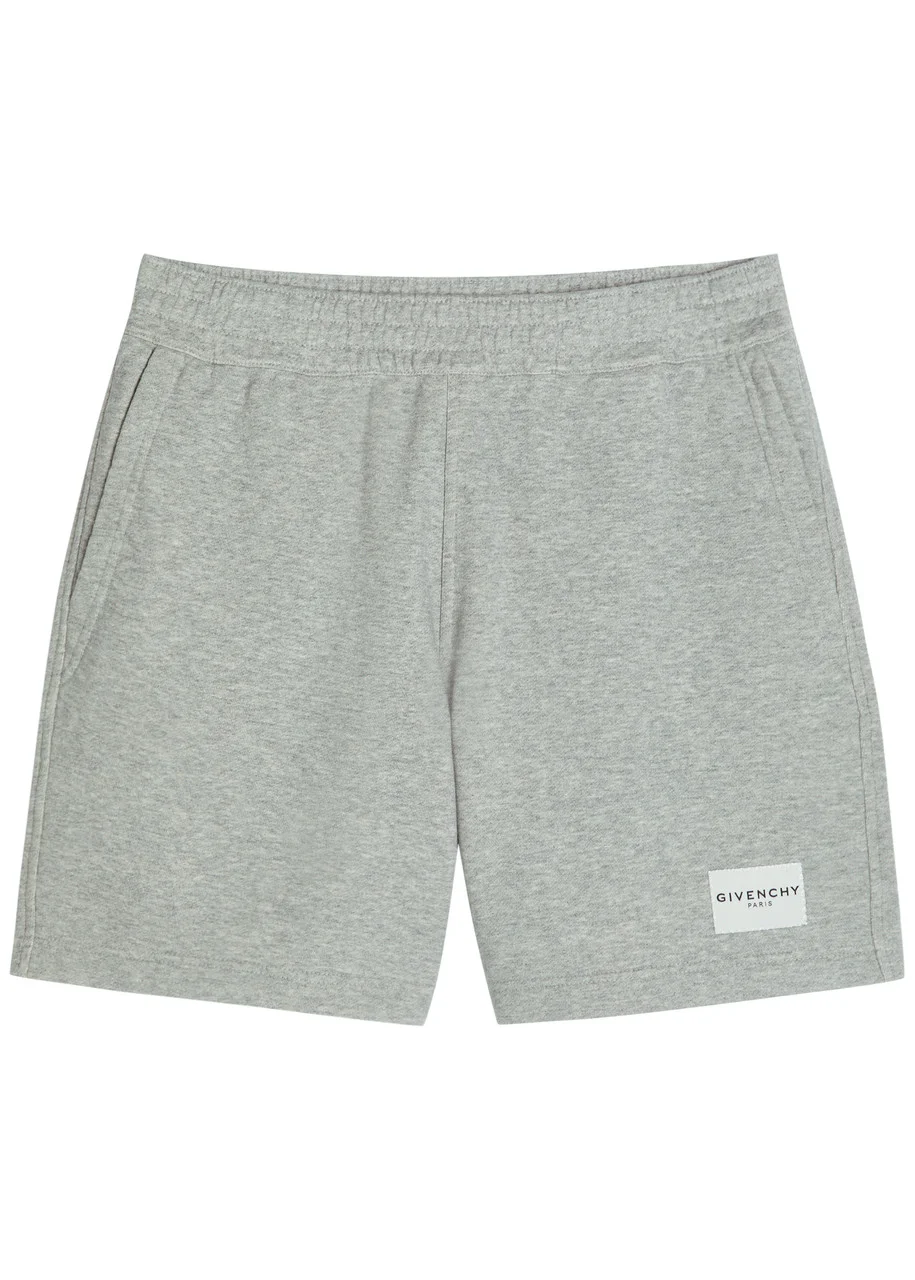 Givenchy Logo Cotton Shorts - 1