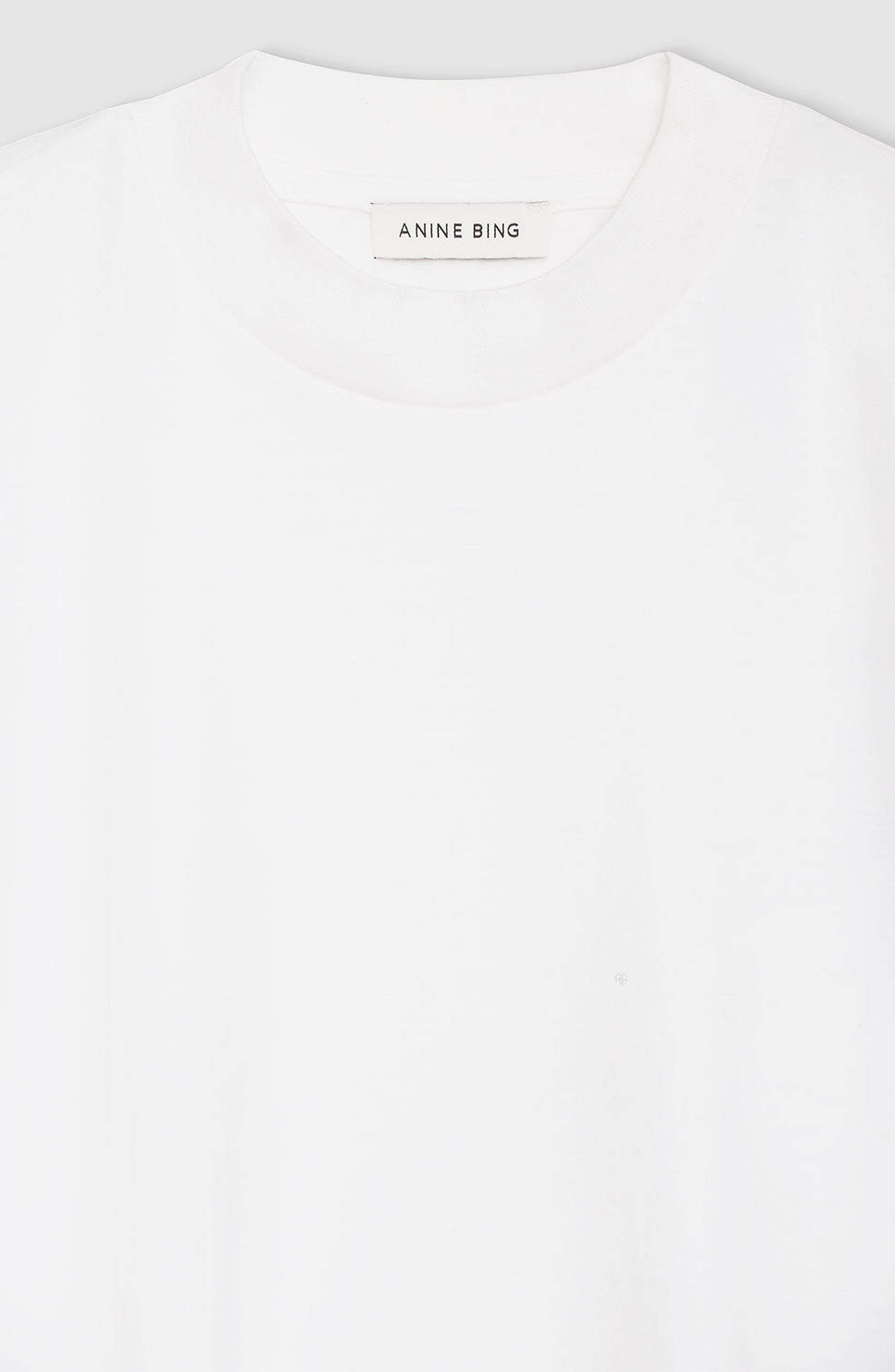 ANINE BING Caspen Tee in White at Nordstrom - 3