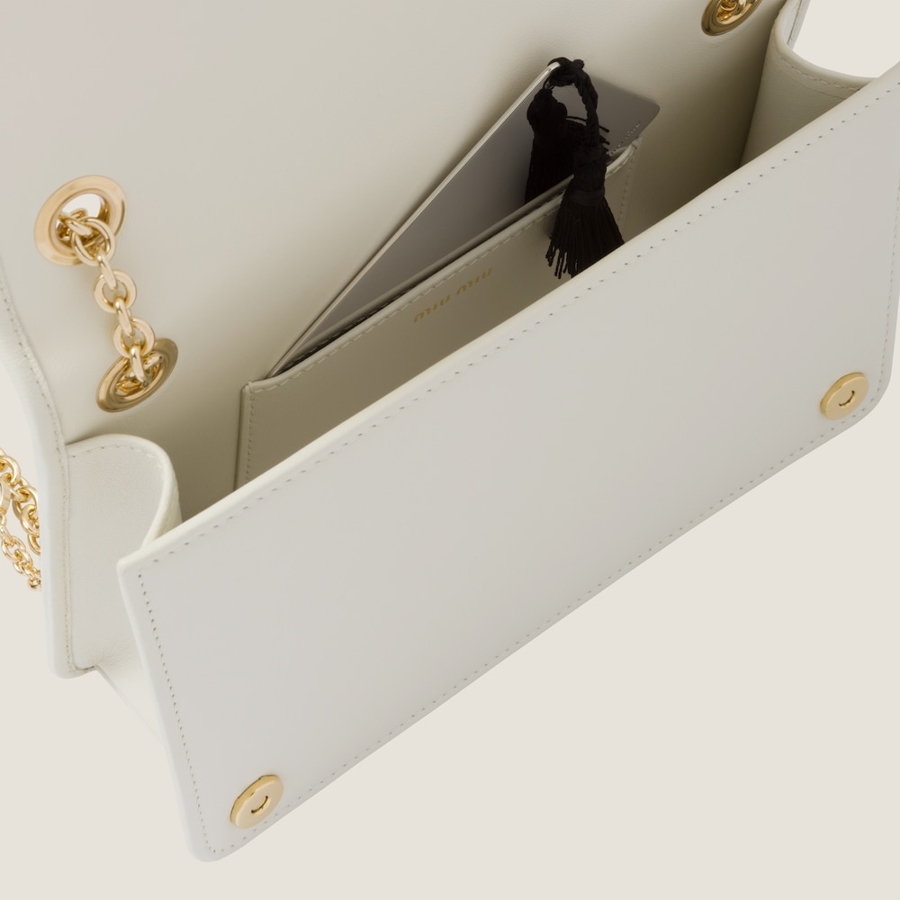 Matelassé nappa leather mini-bag - 6