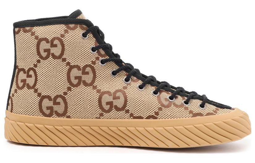 Gucci Maxi GG High Top 'Beige Ebony' 703034-UKOH0-2590 - 2