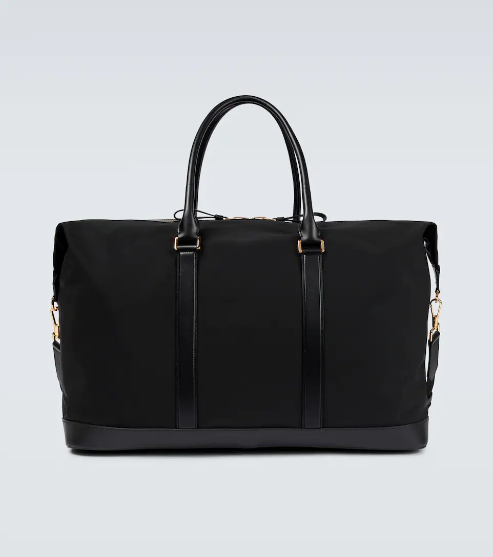 Technical canvas duffel bag - 5
