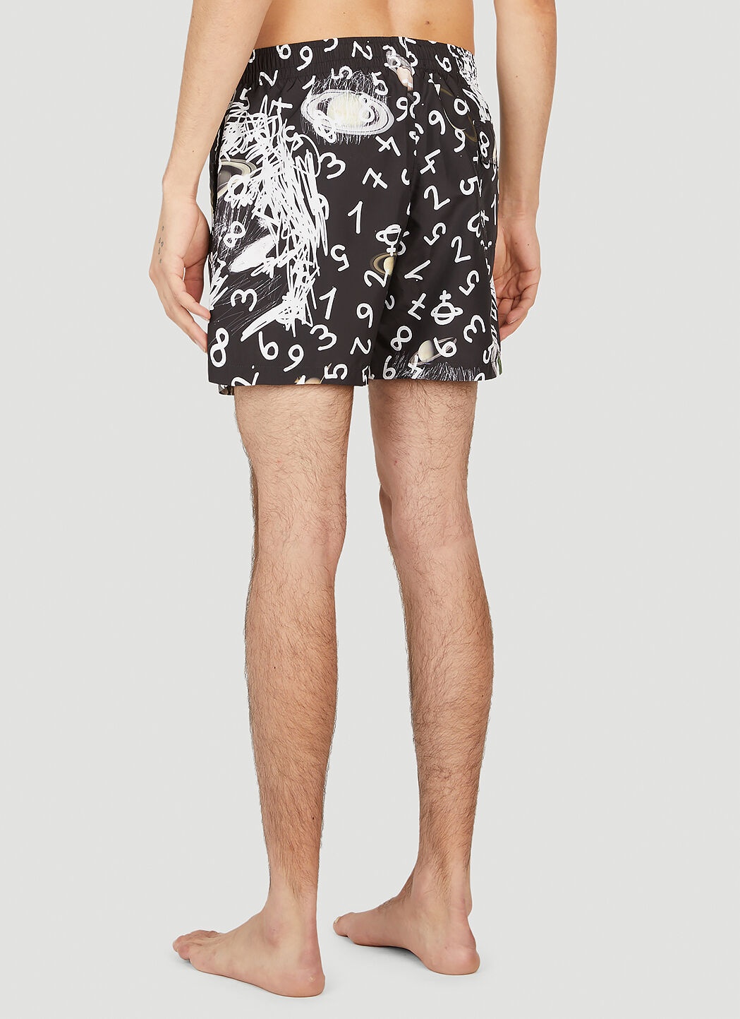 Graphic Print Swim Shorts - 4