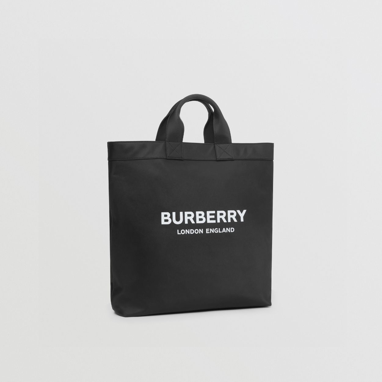 Logo Print Nylon Tote - 5