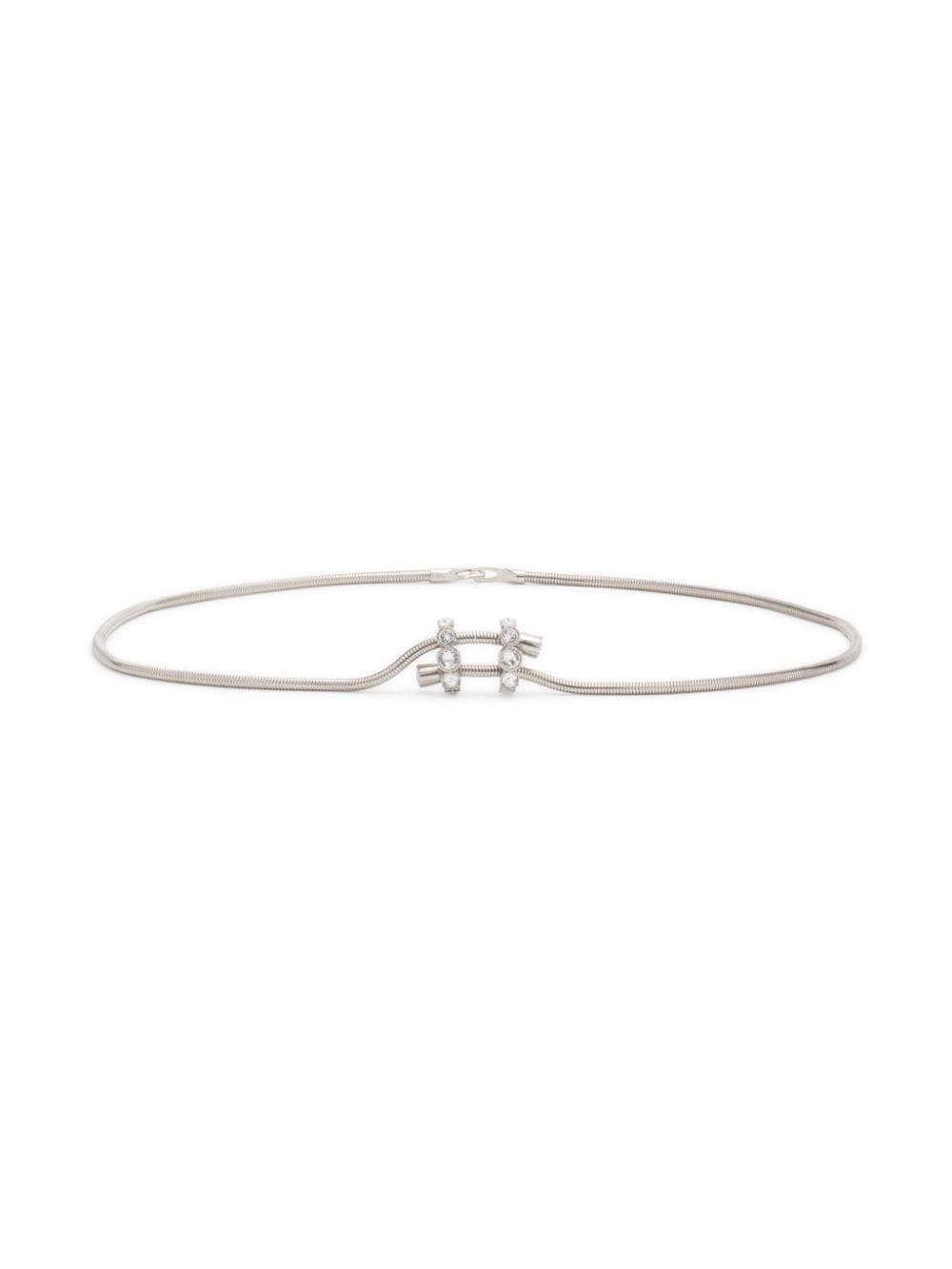 brass crystal belt - 3