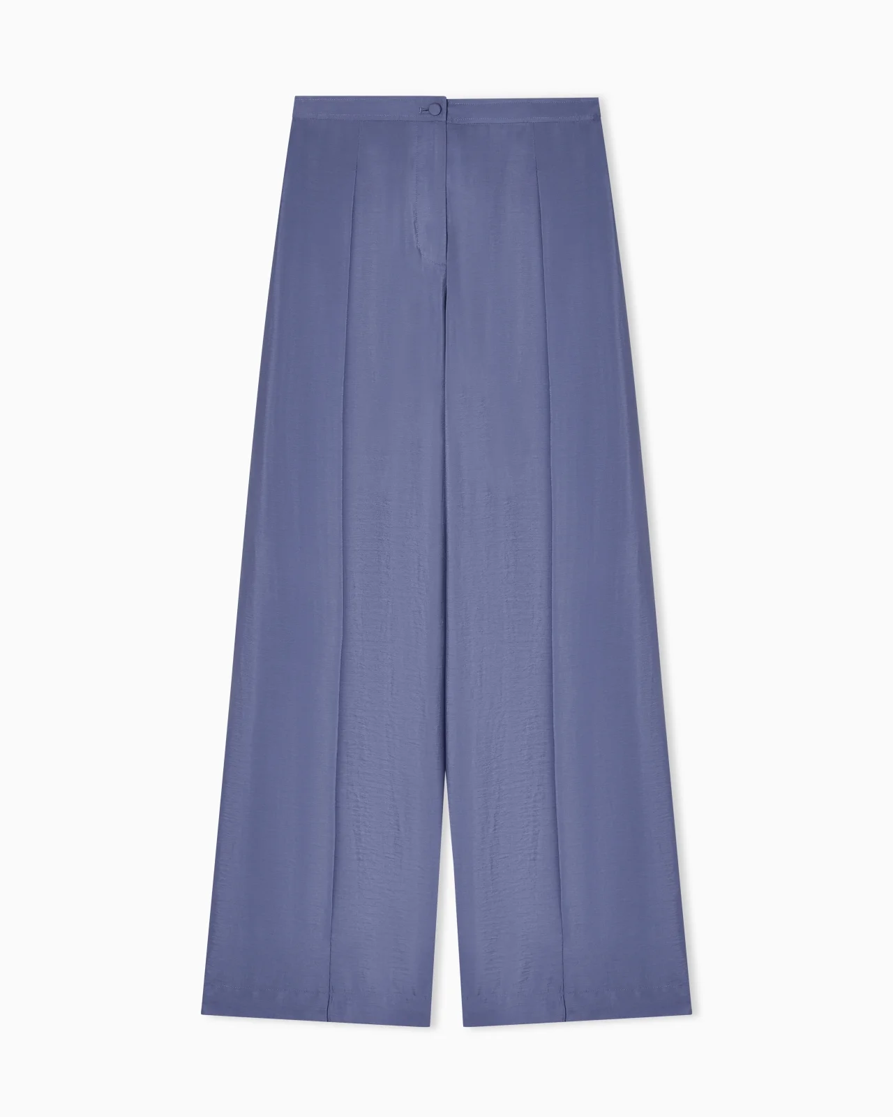 WIDE TROUSERS IN TECHNO RAYON - 1