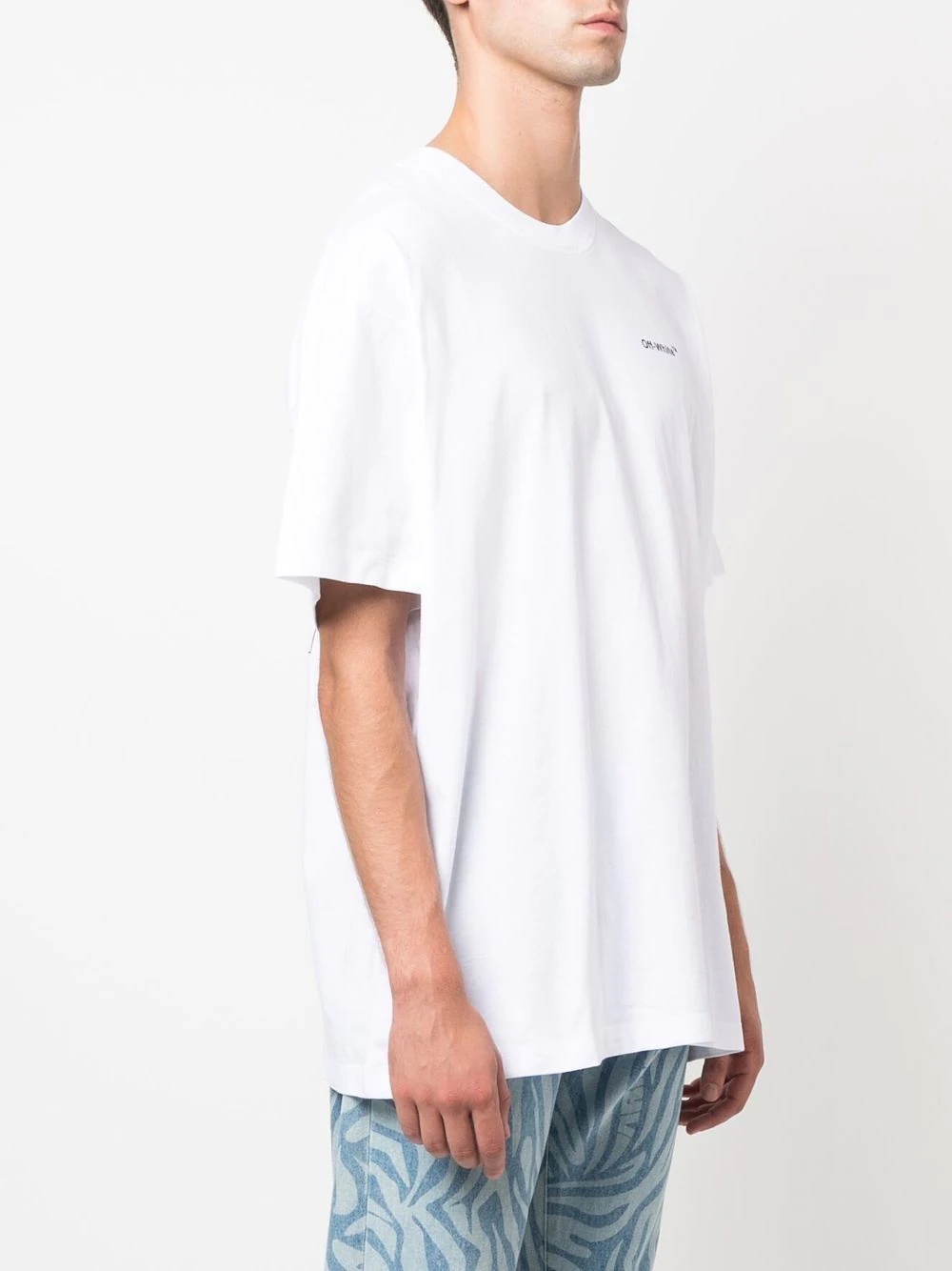 logo-print T-shirt - 3
