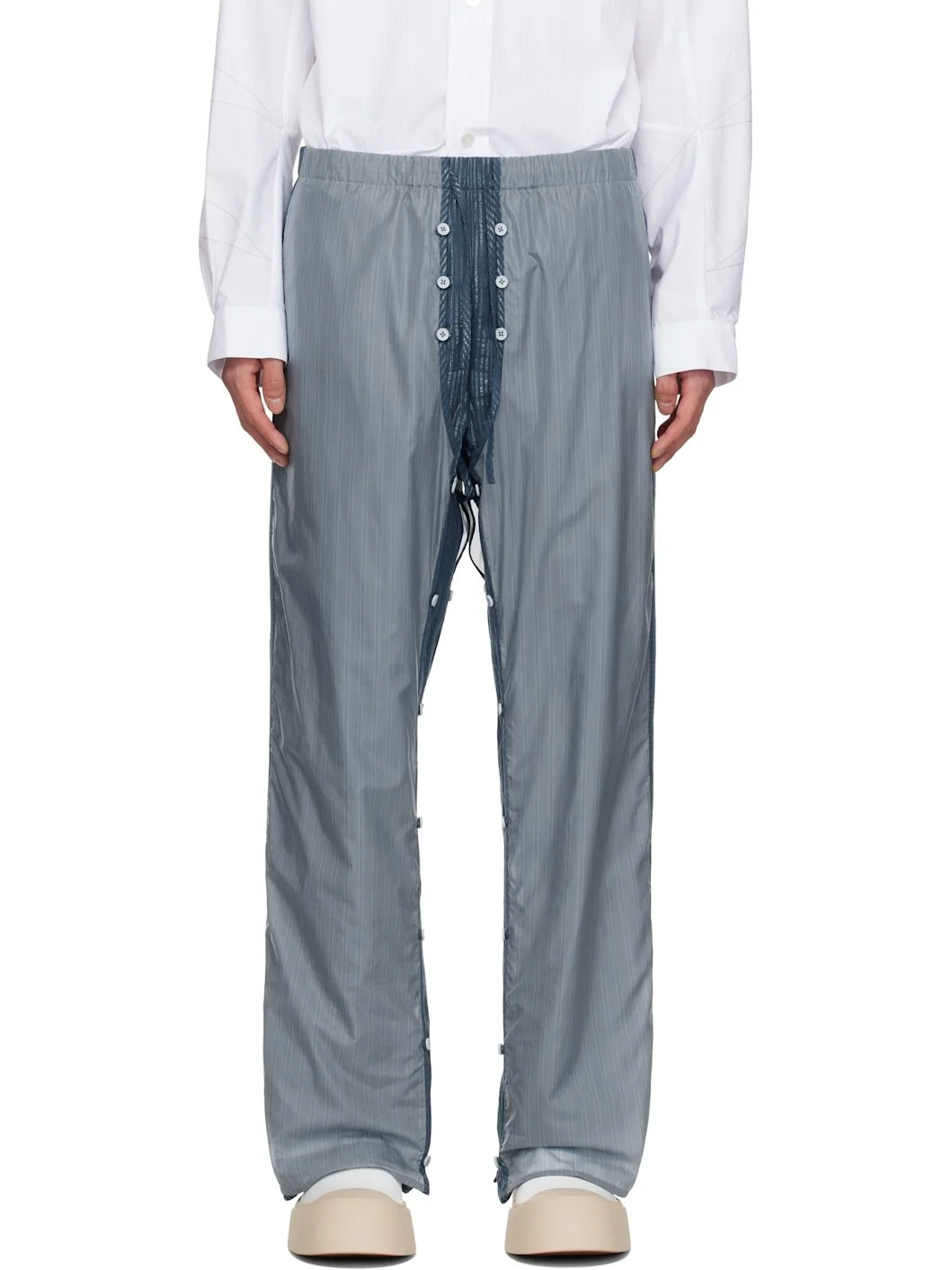 Blue Layered Shell Trousers - 1
