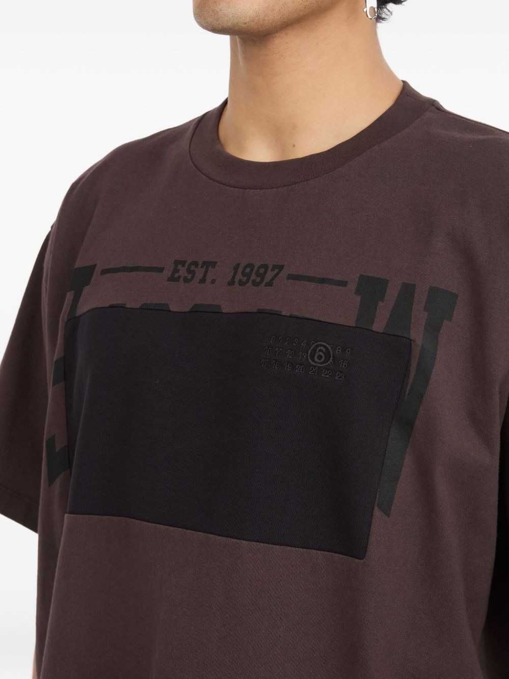 graphic-print cotton t-shirt - 7