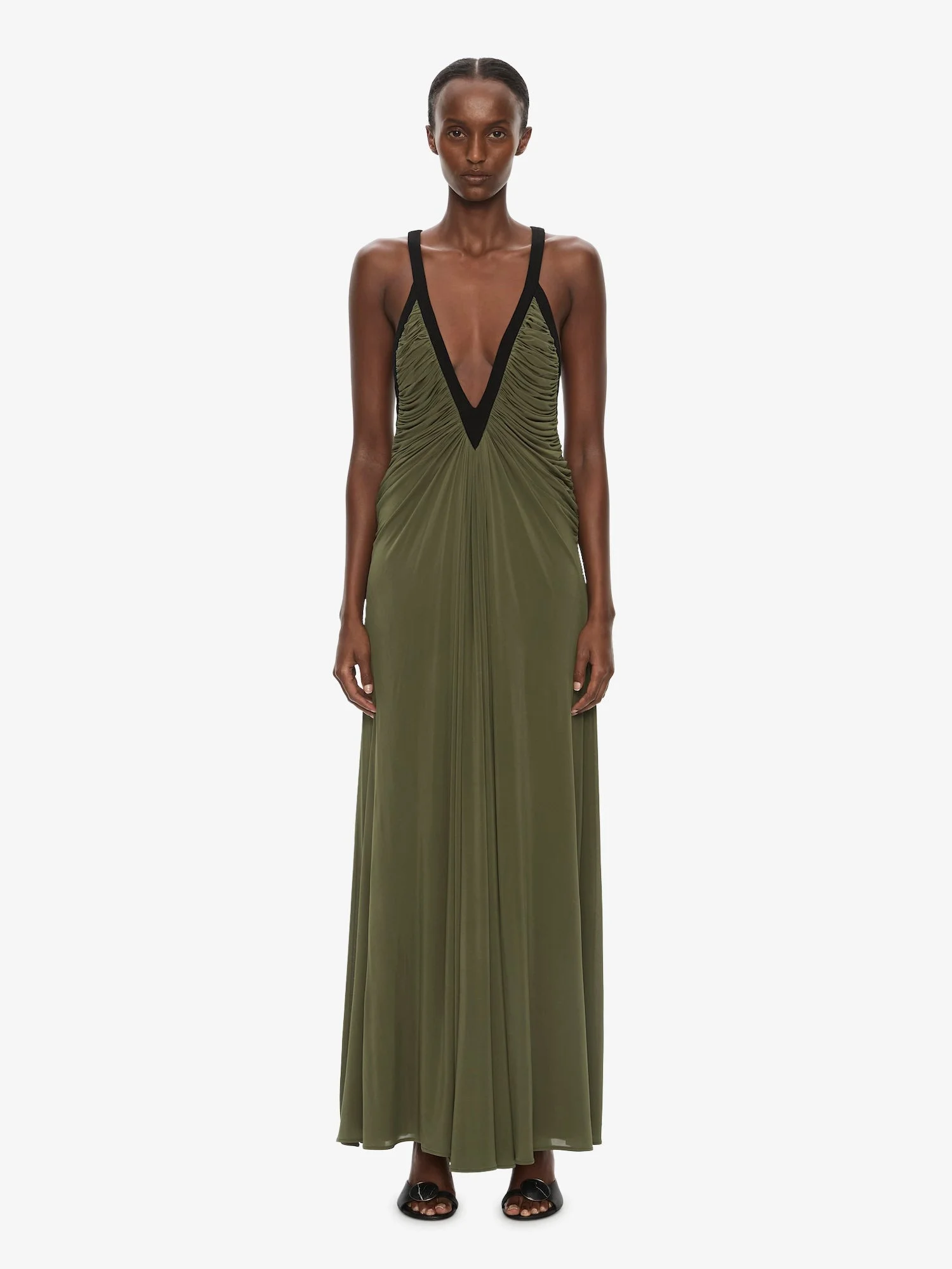 Suspended Jersey Outline Dress - 1