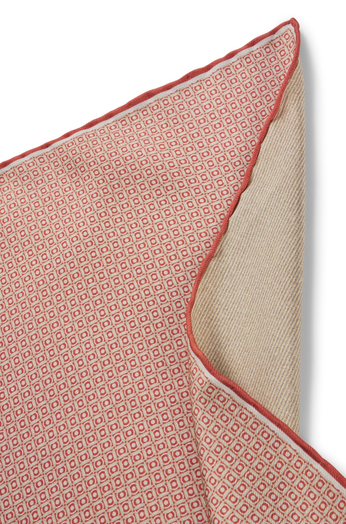 SILK POCKET SQUARE WITH DIGITAL PRINTS - 4