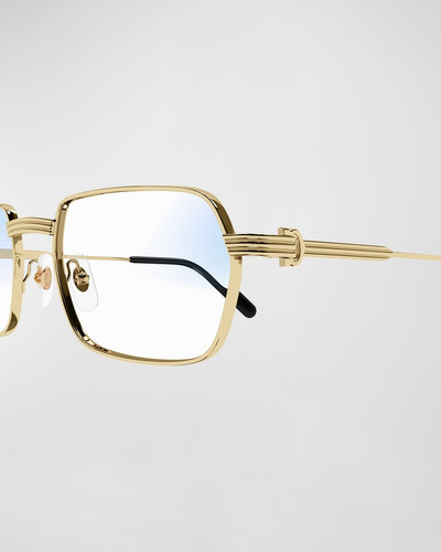 Cartier Men's Metal Rectangle Transition Sunglasses outlook
