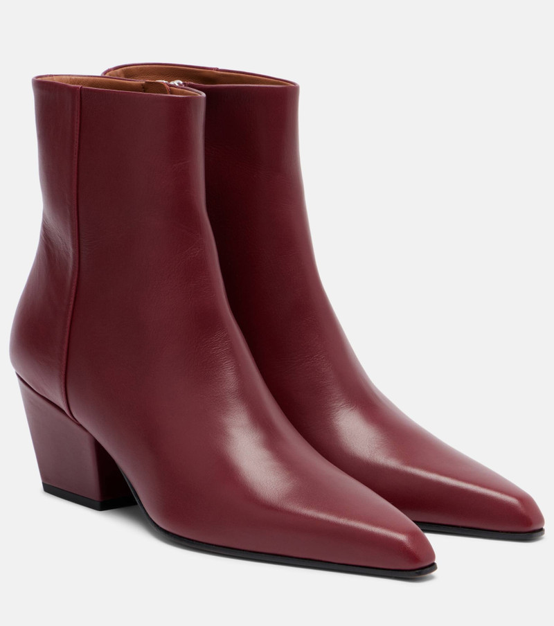 Jane leather ankle boots 1