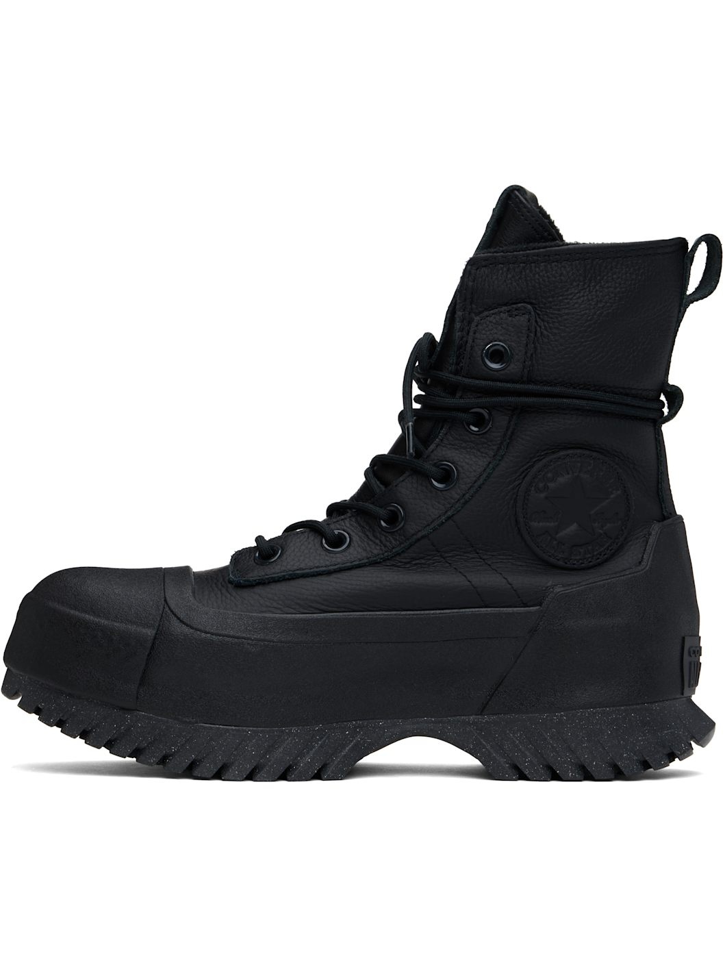 Black Chuck Taylor All Star Lugged 2.0 X-Hi Boots - 3