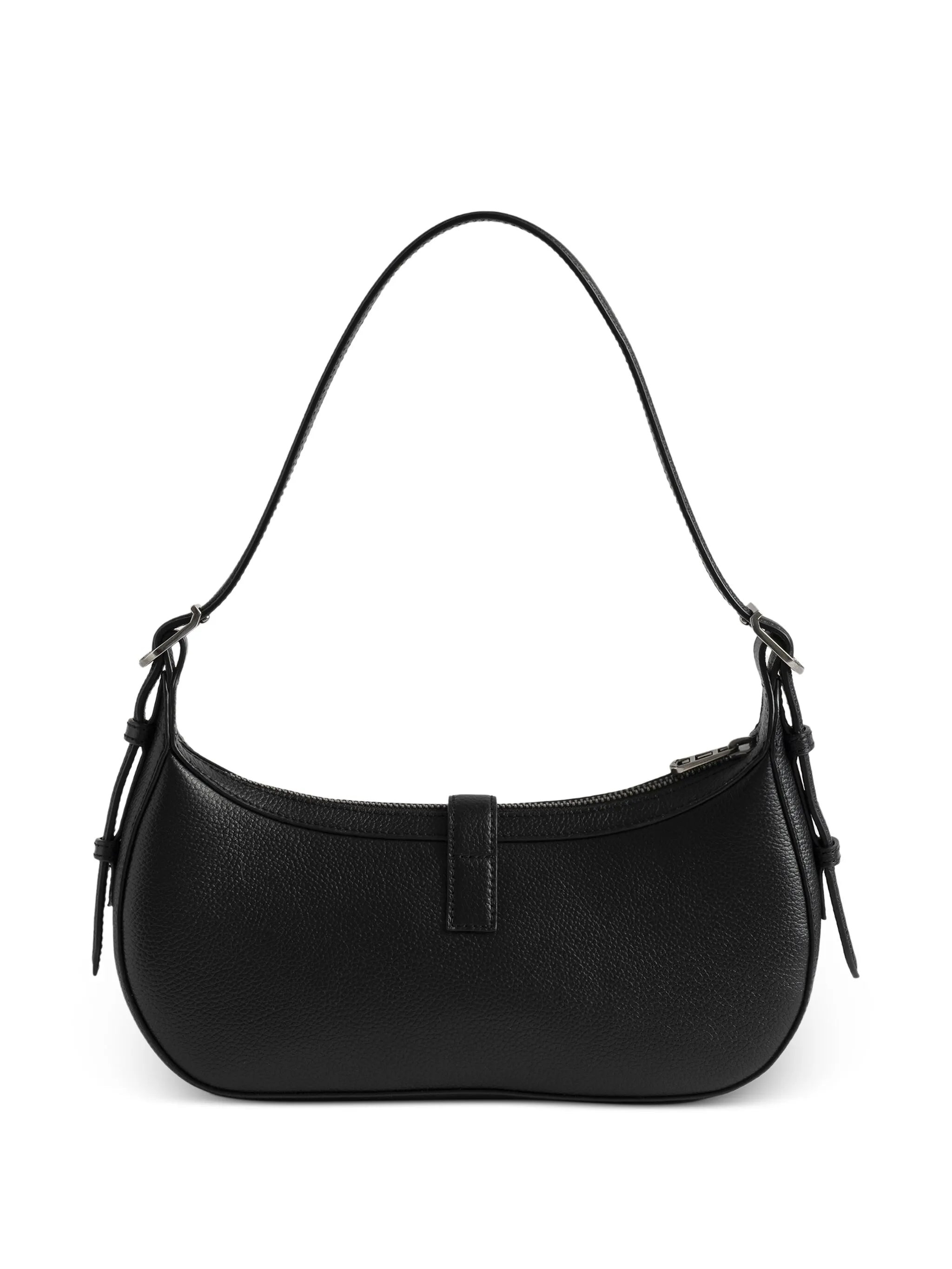 Zadig & Voltaire Moonrise Buckle-detail Curved Shoulder Bag - 4
