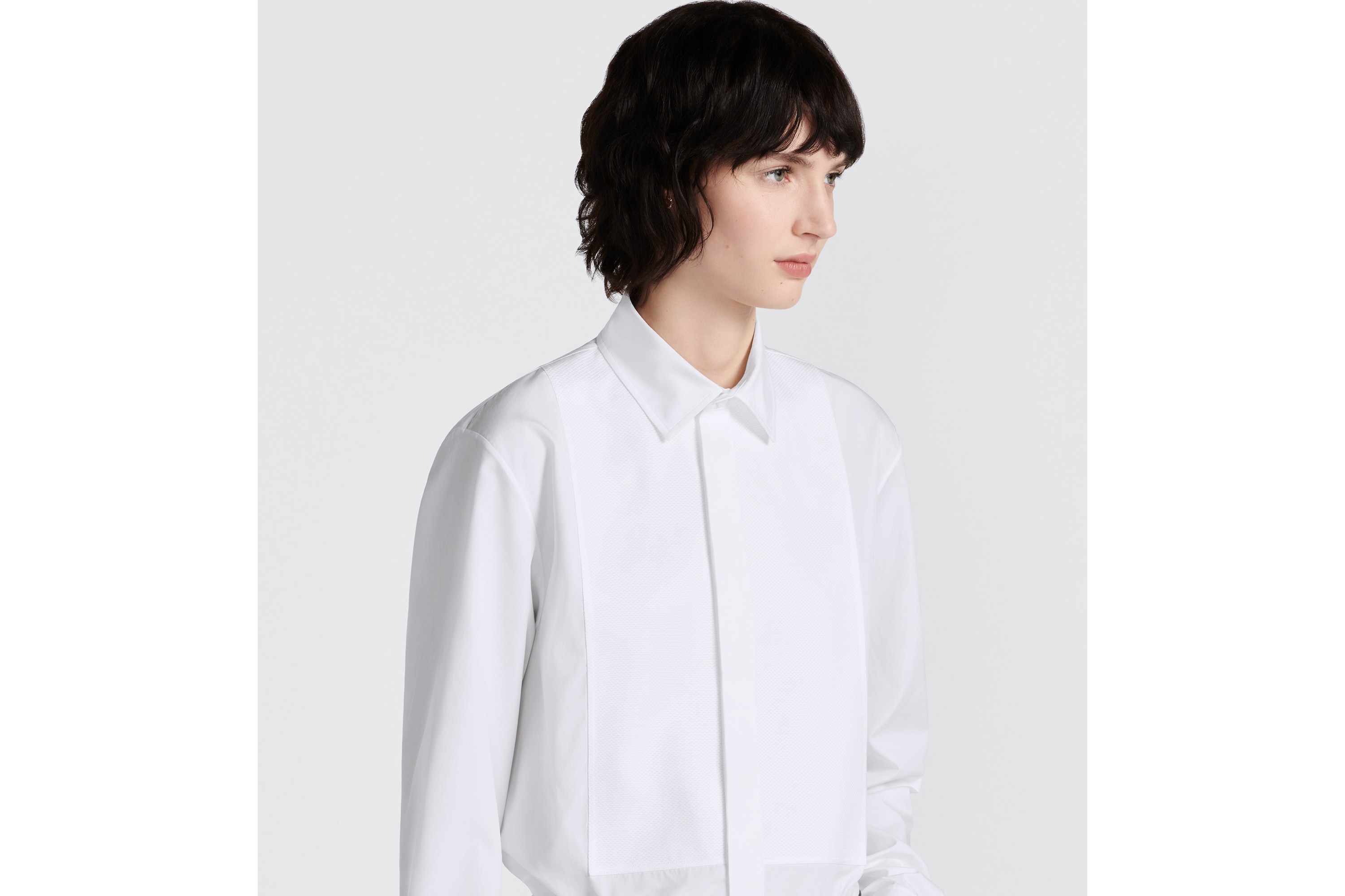 Blouse with Plastron - 7