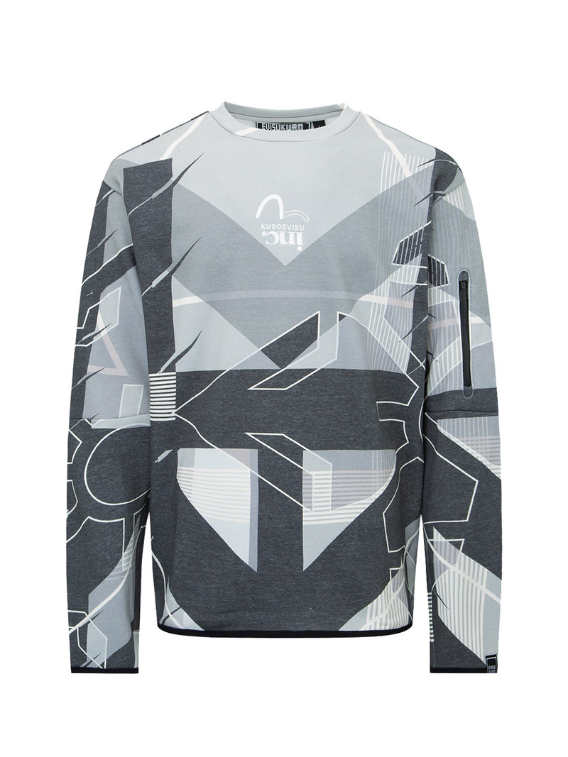 Kamon Camo Print Sweatshirt 12