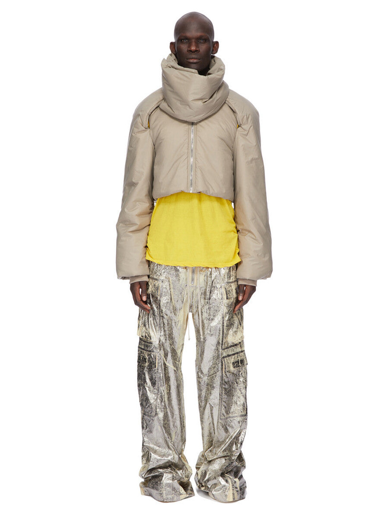 Rick Owens DRKSHDW high-neck zip-up jacket outlook