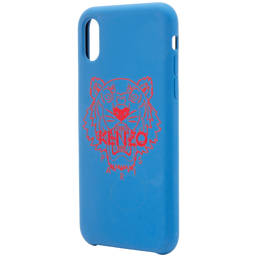 Kenzo Men's iPhone XS Max Tigger Case In Royal Blue - 1