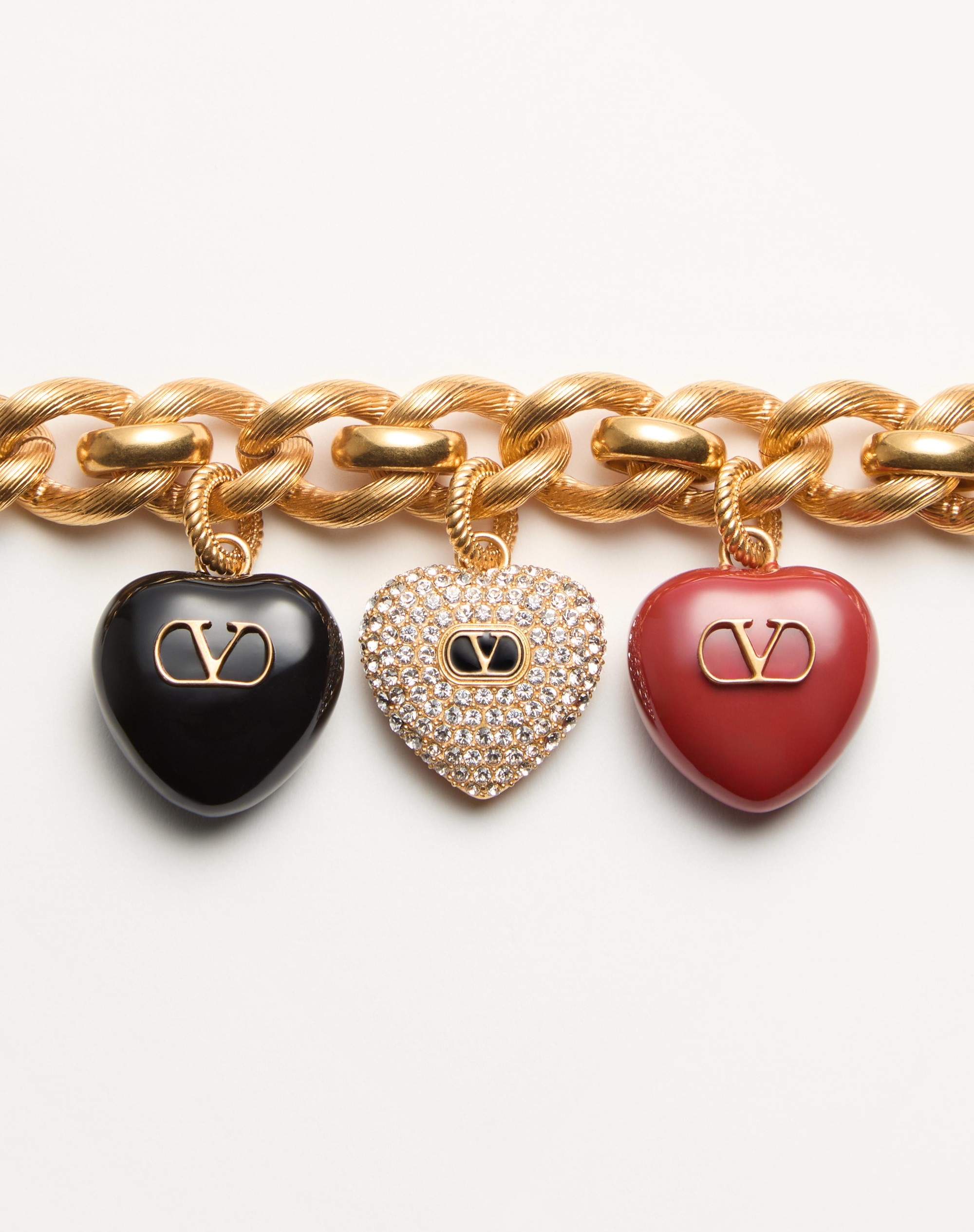 COEUR ROYAL METAL, ENAMEL AND SWAROVSKI® CRYSTAL BRACELET - 3