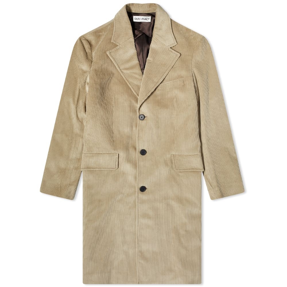 Our Legacy Dolphin Cord Overcoat - 1