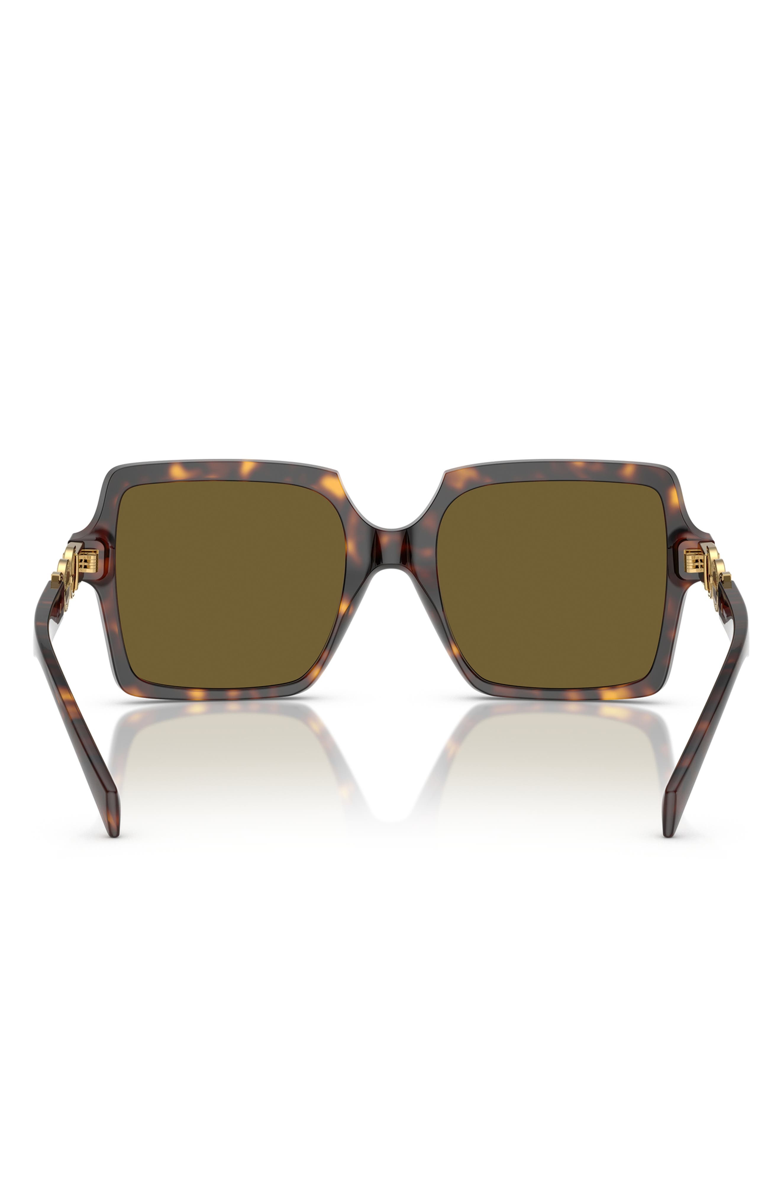 Versace 55mm Square Sunglasses in Havana at Nordstrom - 3