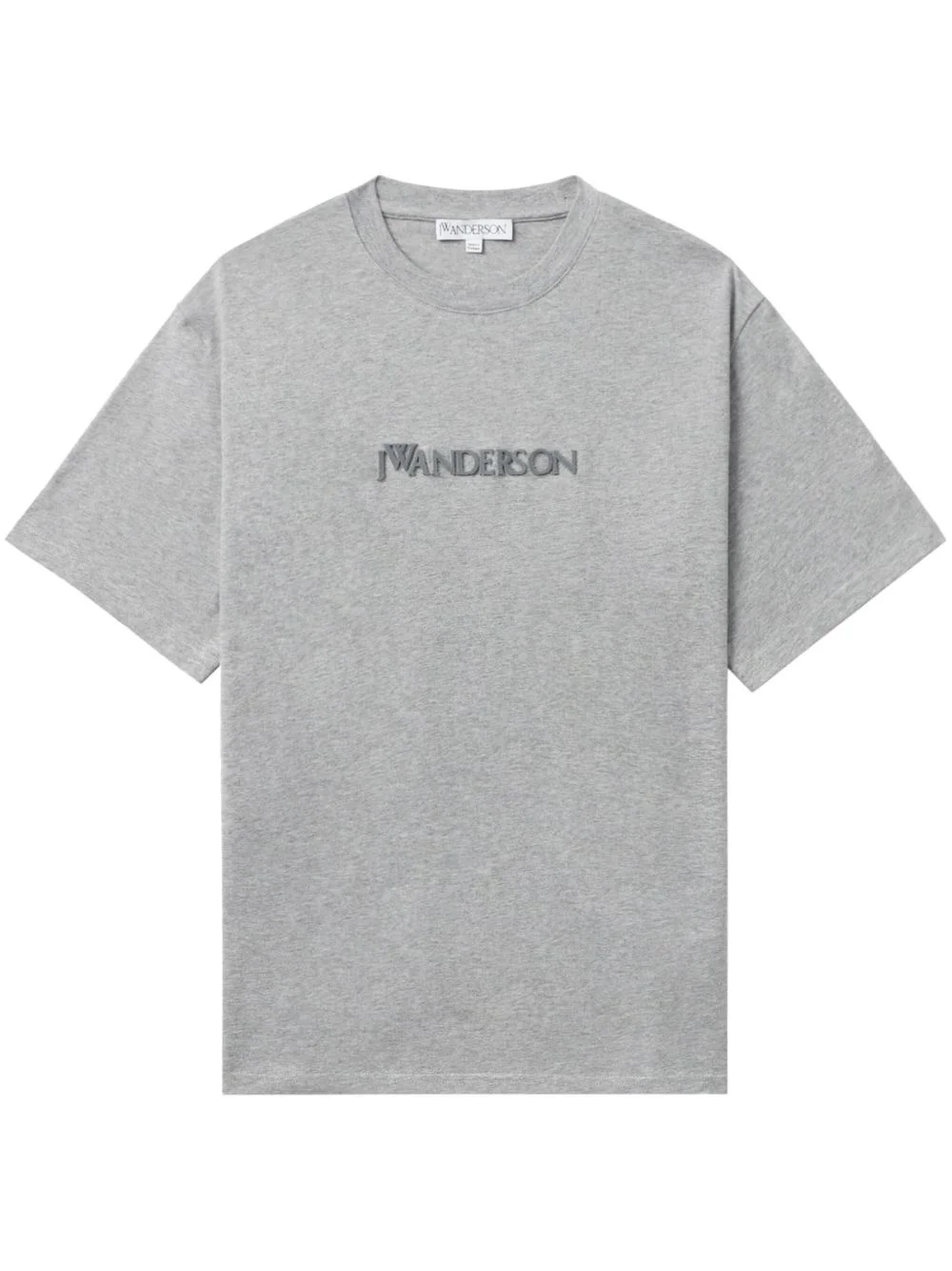logo-embroidered T-shirt - 1