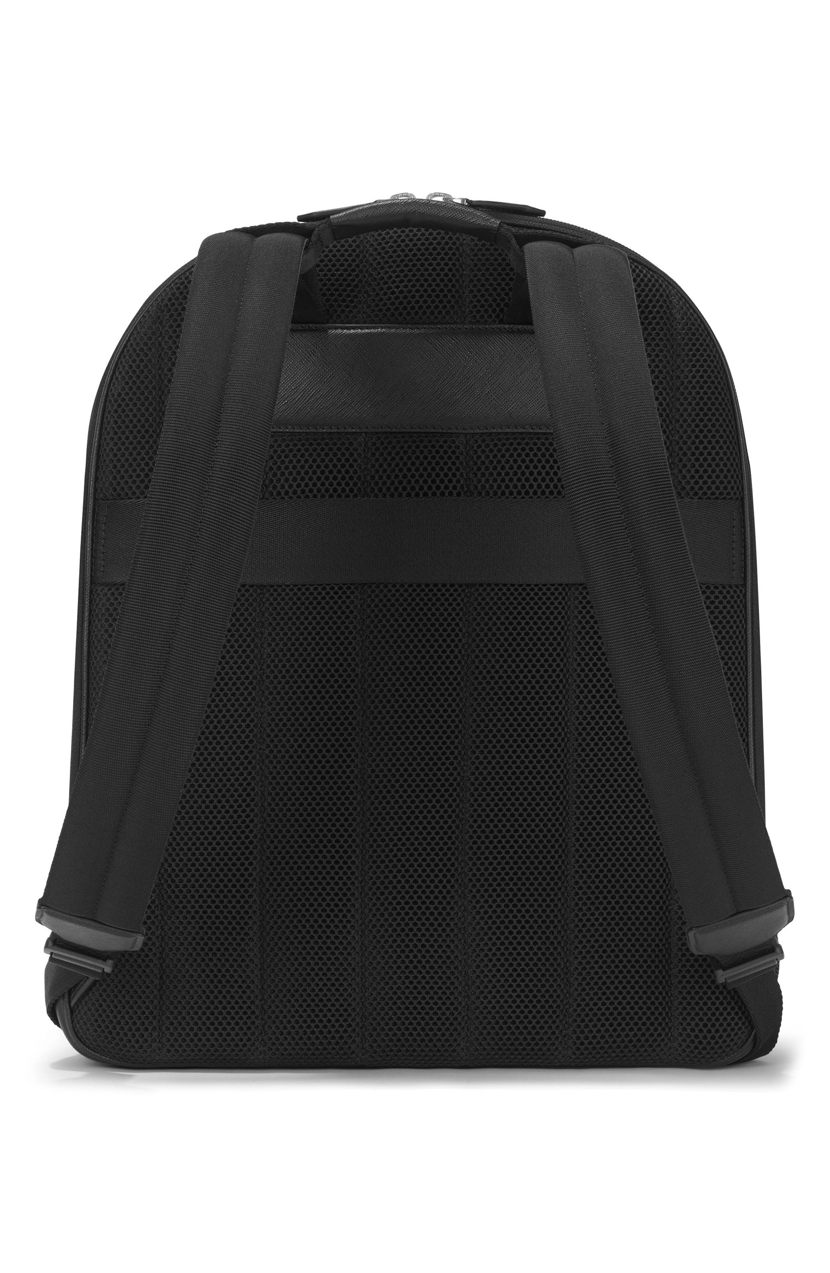 Montblanc Large Sartorial Leather Backpack in Black at Nordstrom - 3