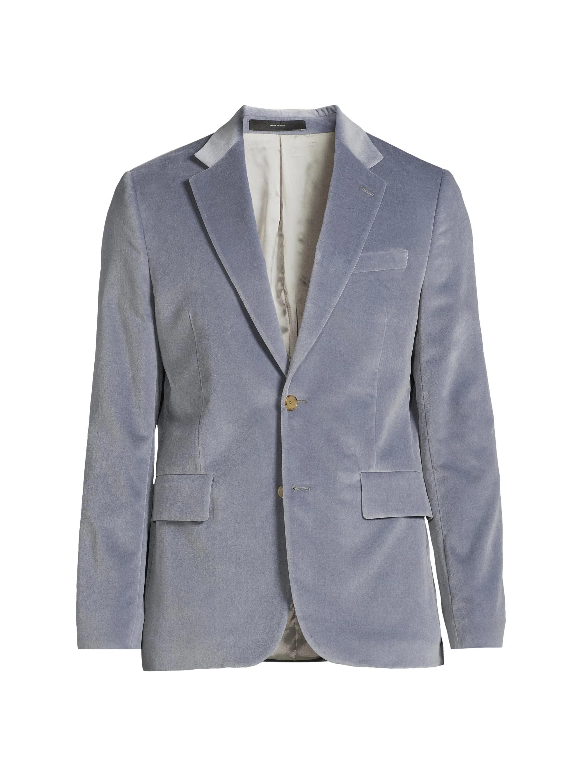 Men's Tailored Fit Two-Button Jacket - Light Blue - 1