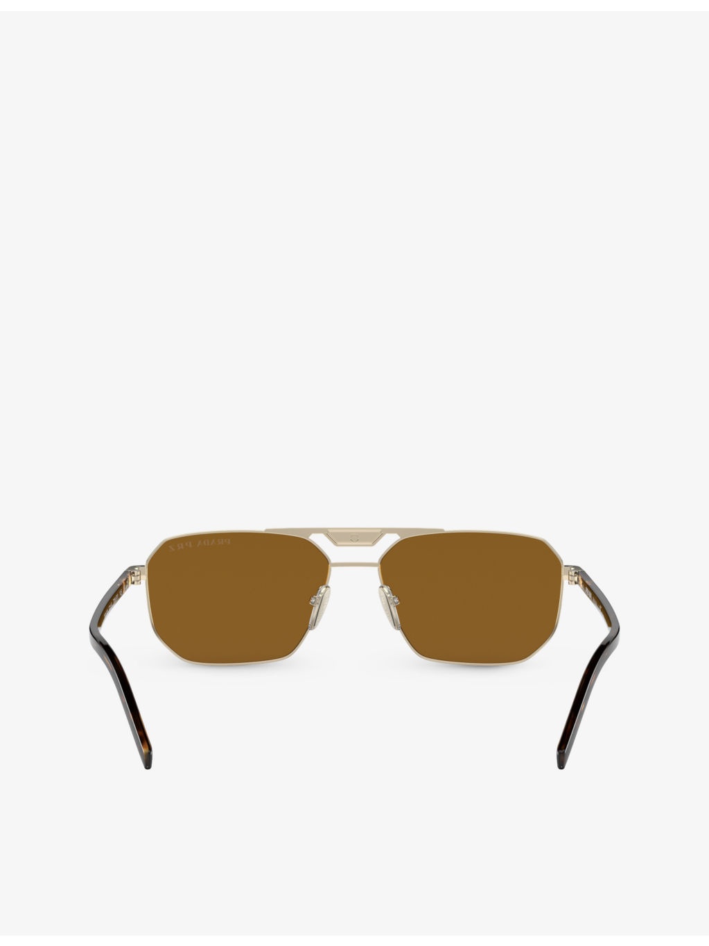 PR 58YS rectangle-frame metal sunglasses - 4