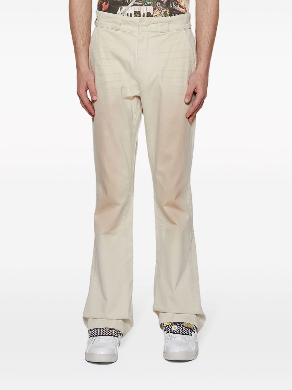 garment-dyed cotton chinos - 3