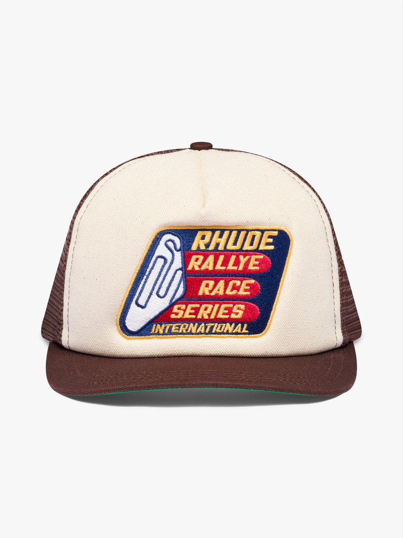 RACE SERIES WASHED TRUCKER HAT 1