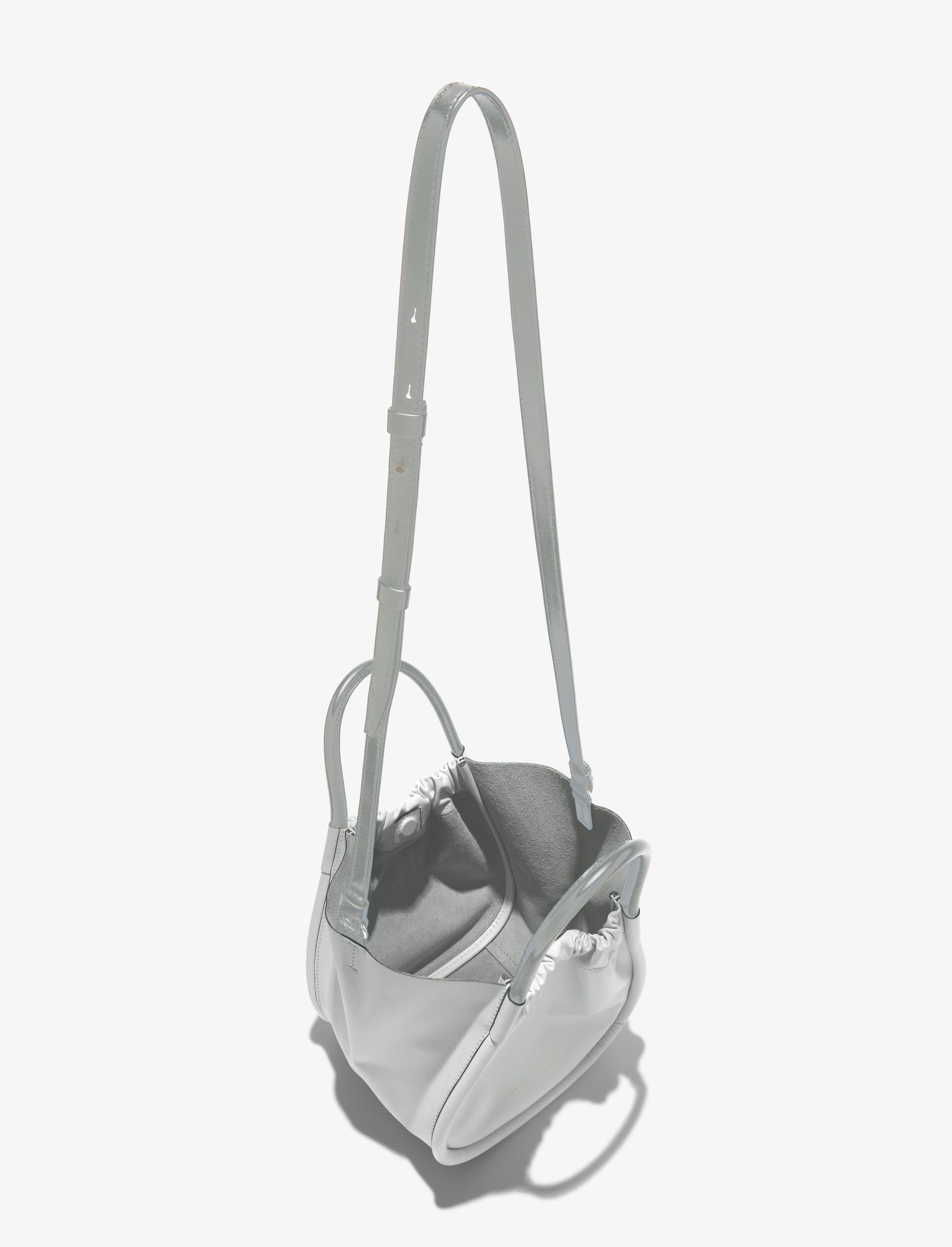 Small Ruched Crossbody Tote - 5