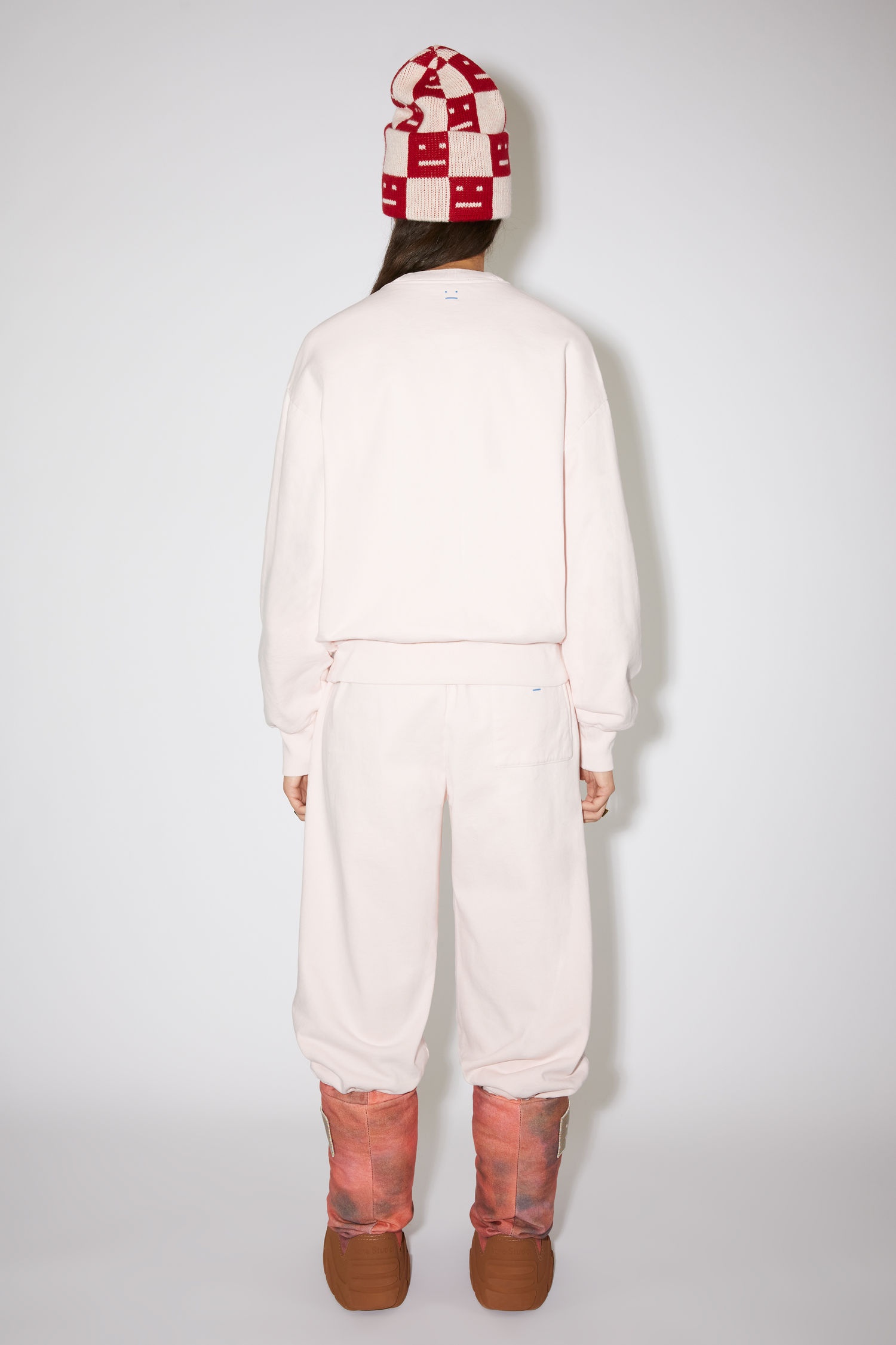 Crew neck sweatshirt - Pastel pink - 3