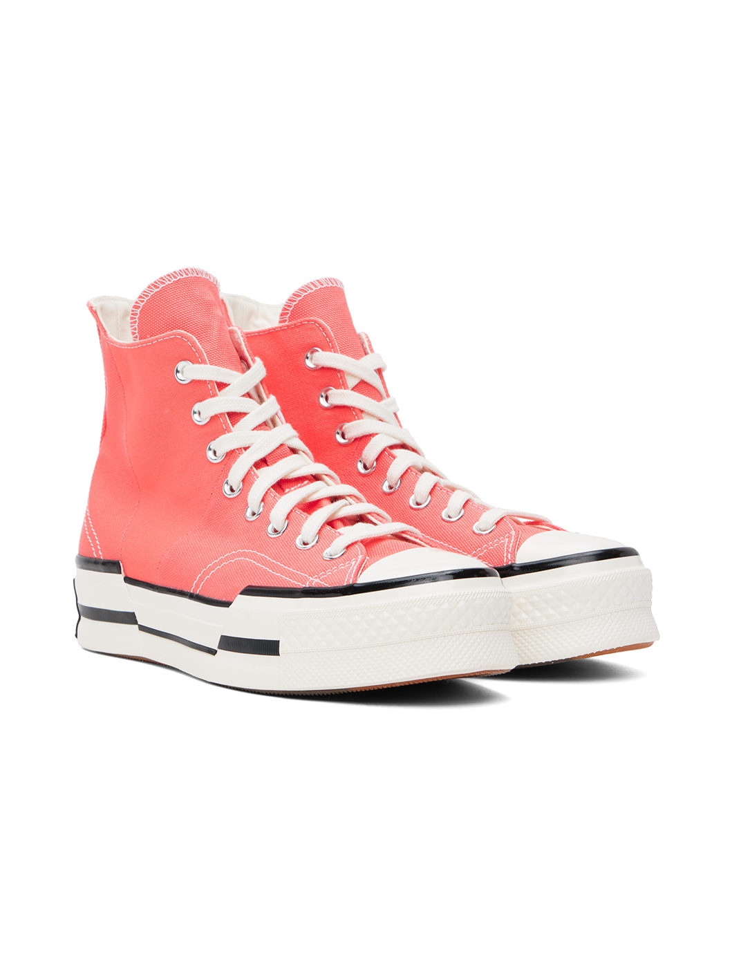 Orange Chuck 70 Plus High Top Sneakers - 4