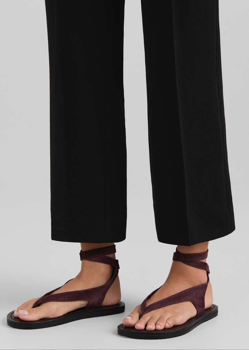 A.EMERY A.Emery The Elmer Sandals - Mulberry Suede outlook