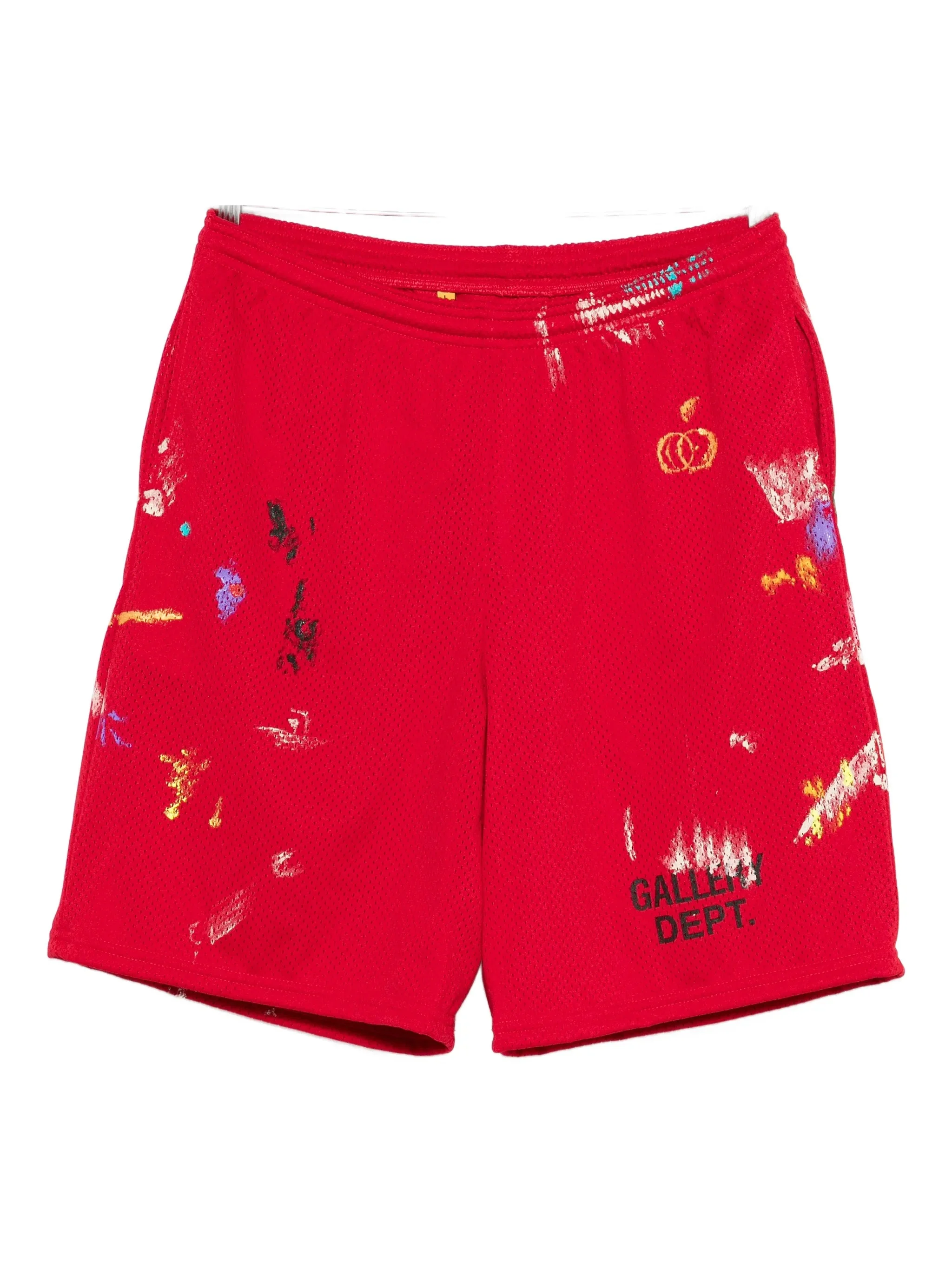 Gallery Dept. X Josué Thomas Paint-splatter Track Shorts - 1