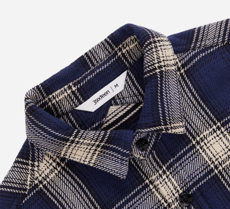 Crosscut Flannel - Midnight Plaid 3