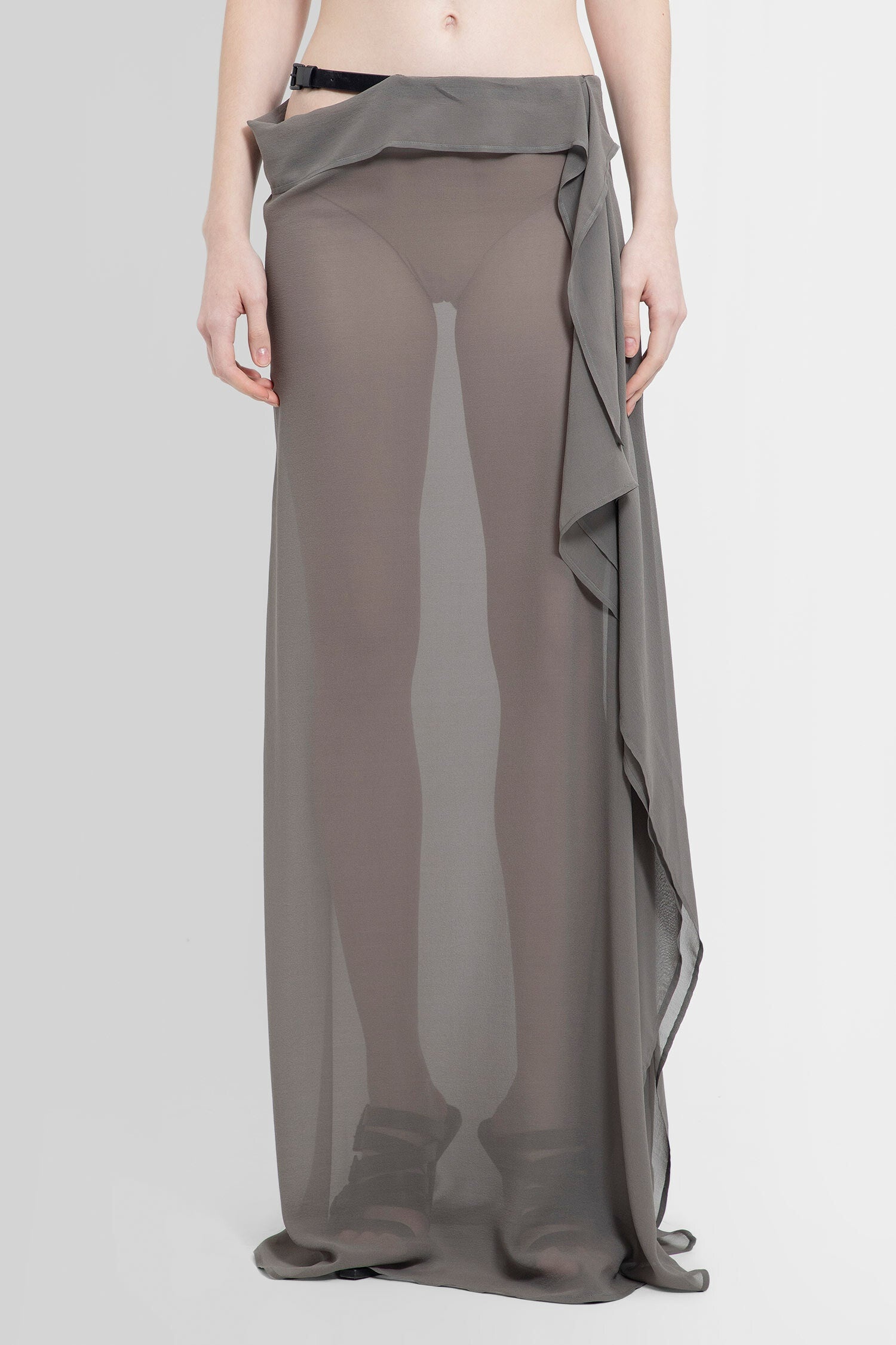 Medi-Long-Asymmetric-Skirt - 1